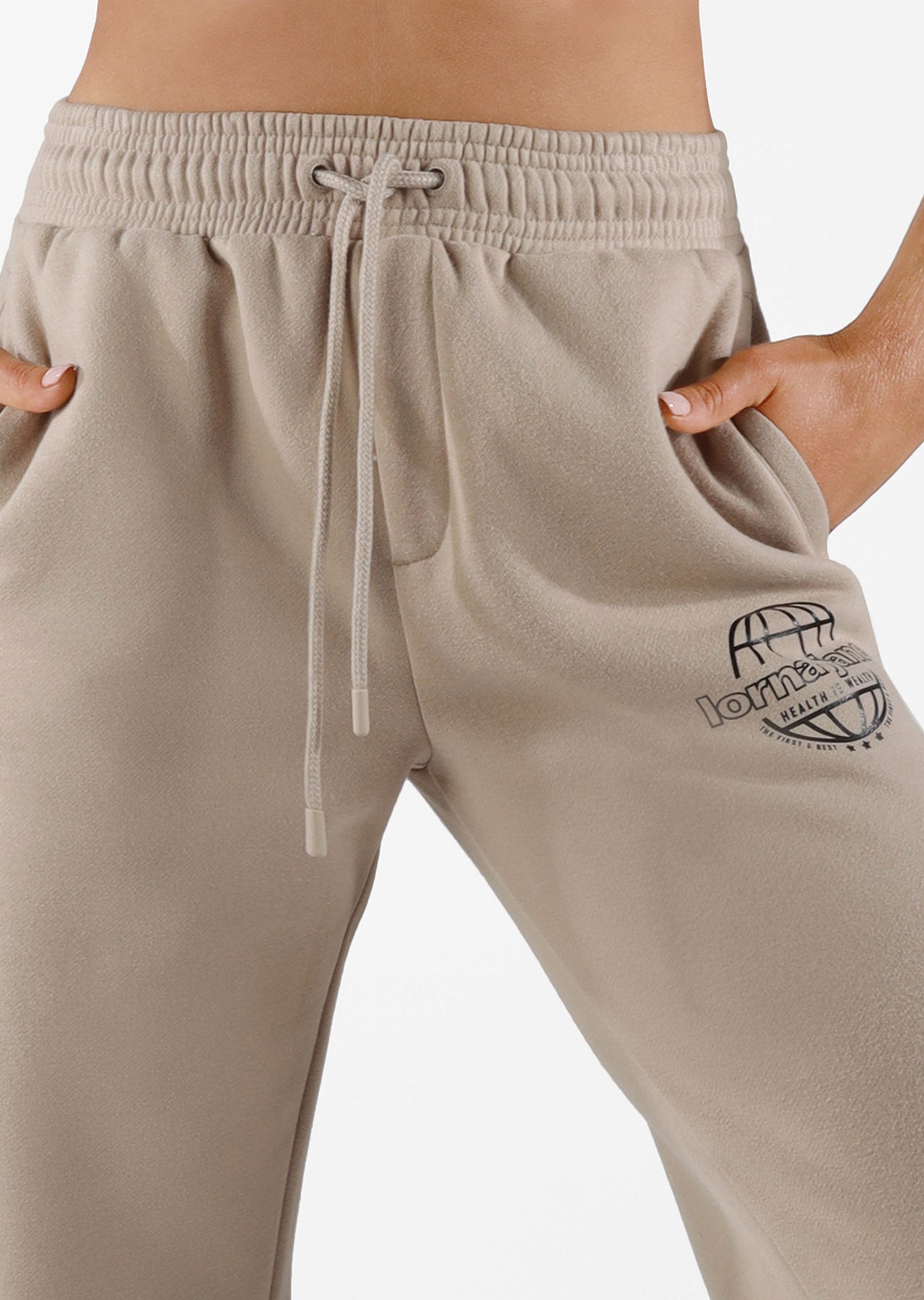 Lorna Jane Cosy Up Track Pants - Off White