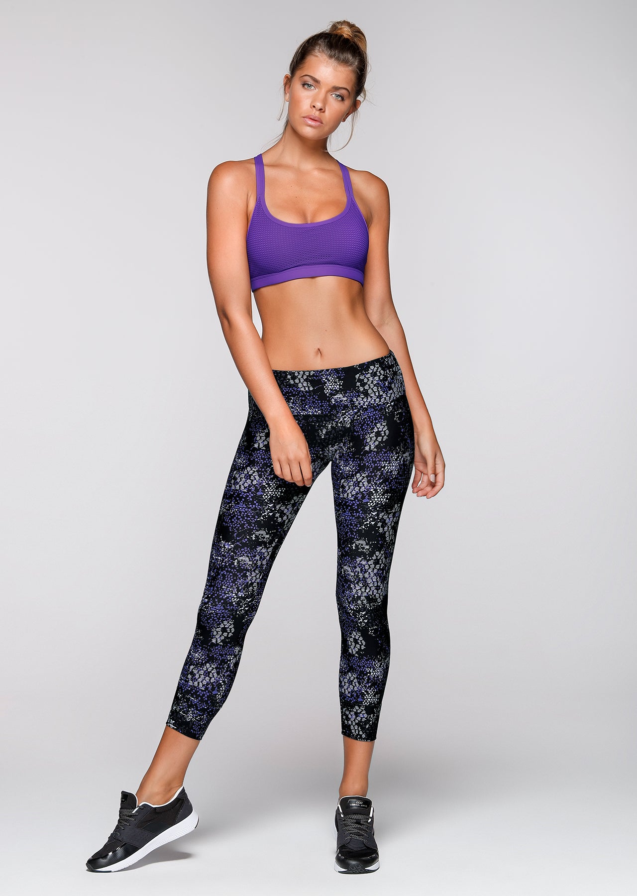 Lorna Jane Crusher Core Ankle Biter Tight - Crusher Print