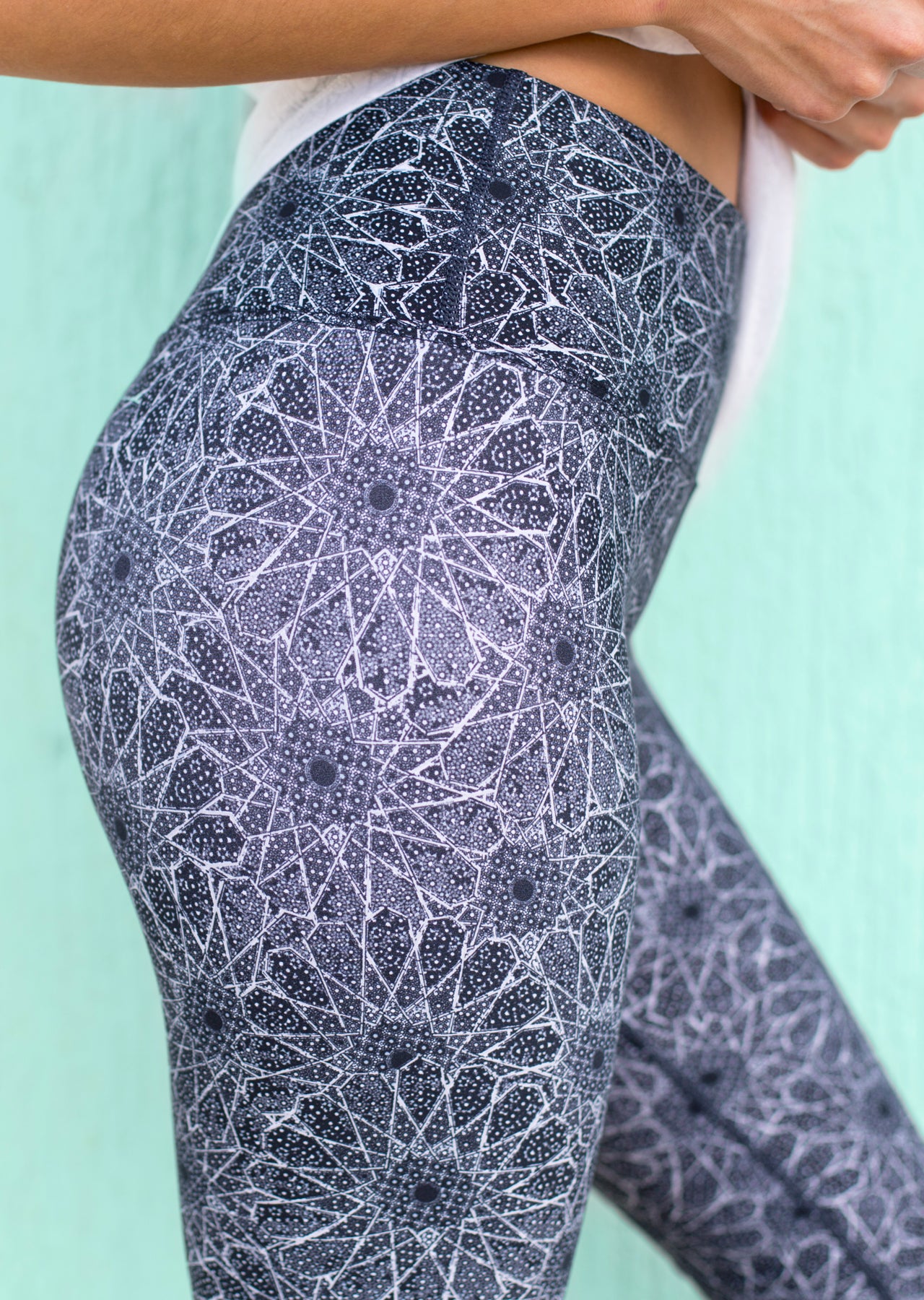 Lorna Jane Dreamer Core F/L Tight - Black/White