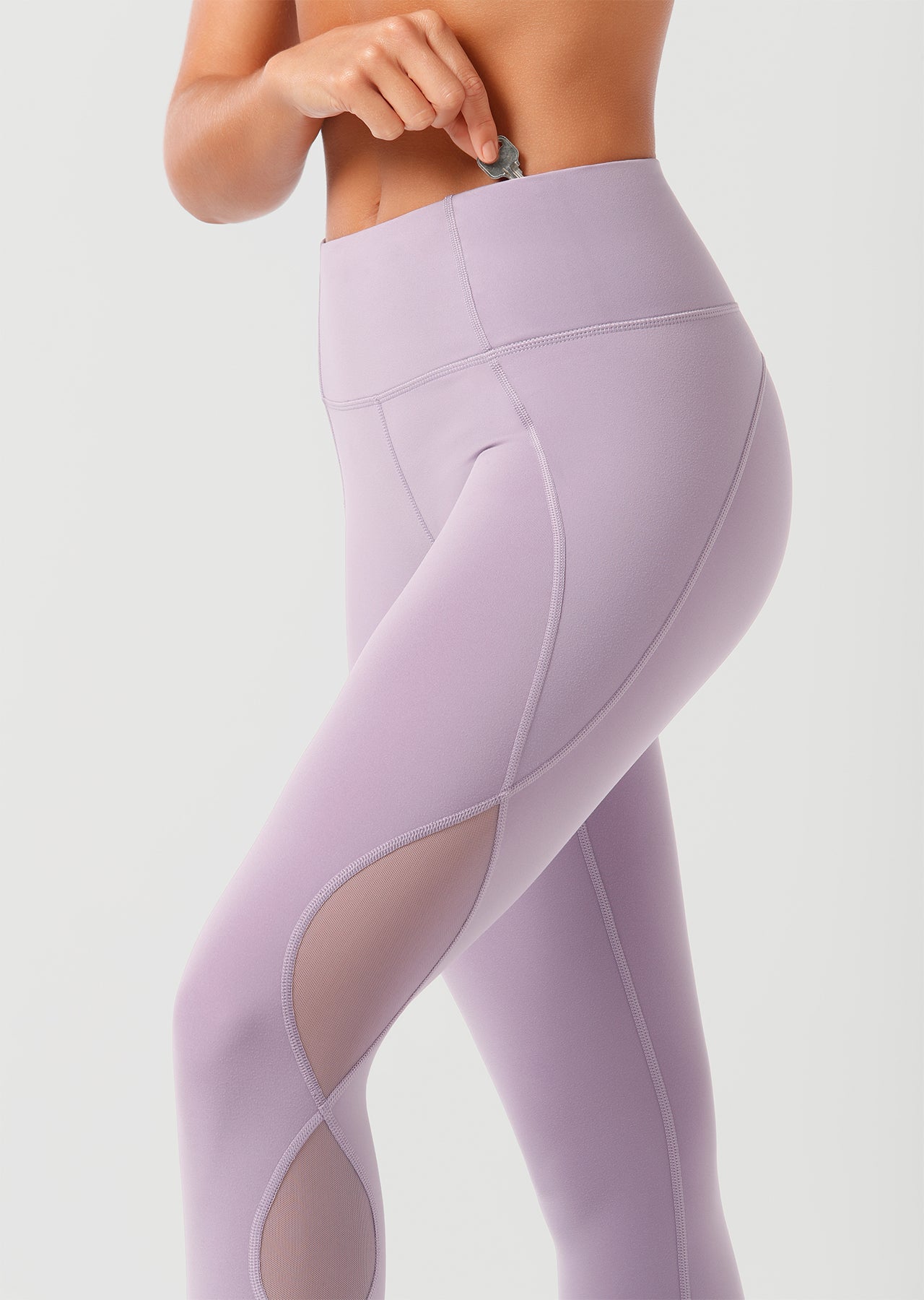 Lorna Jane Dreamweaver Core 7/8 Tight - Dusted Violet