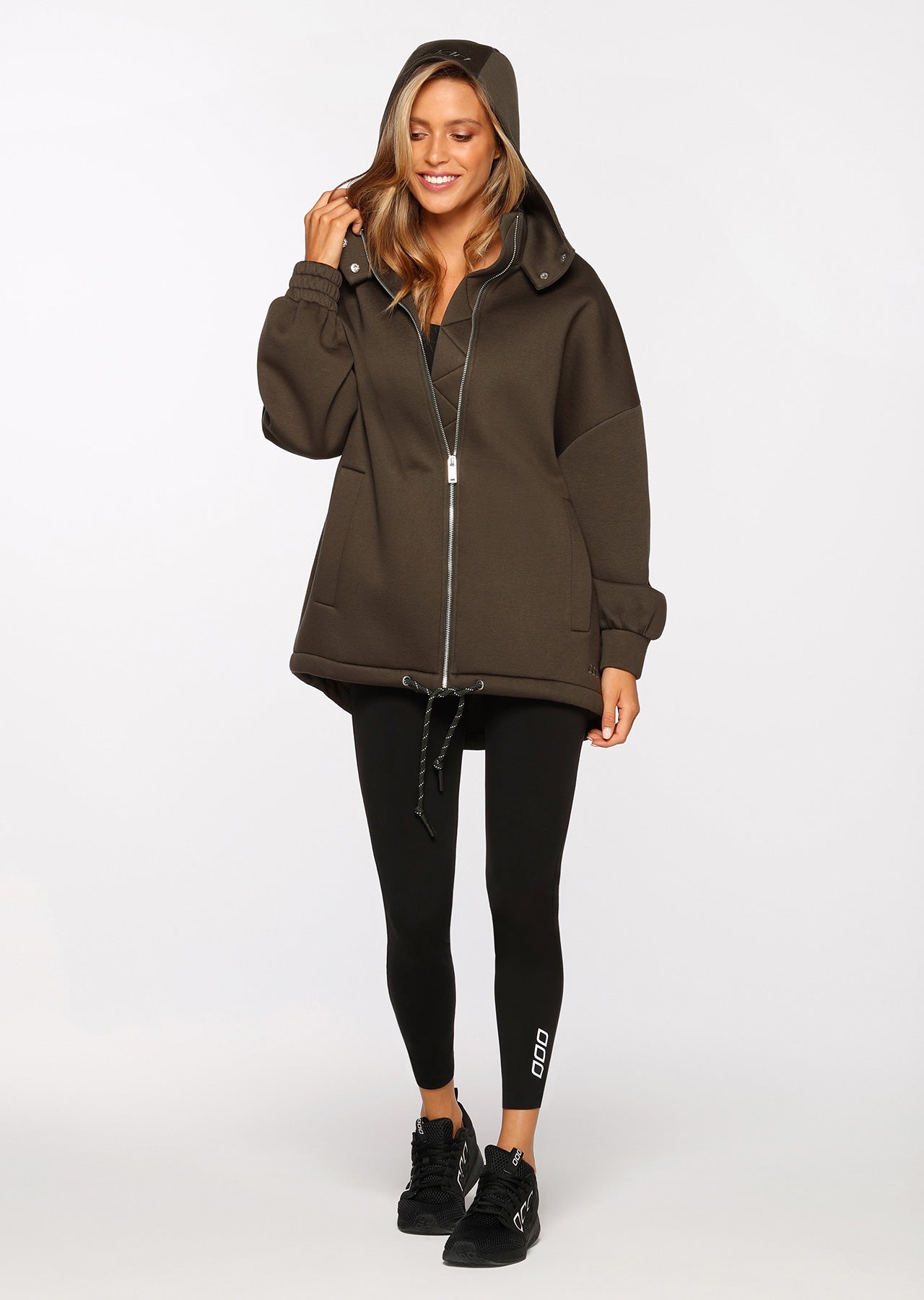 Lorna Jane Easy Oversized Parka - Oil