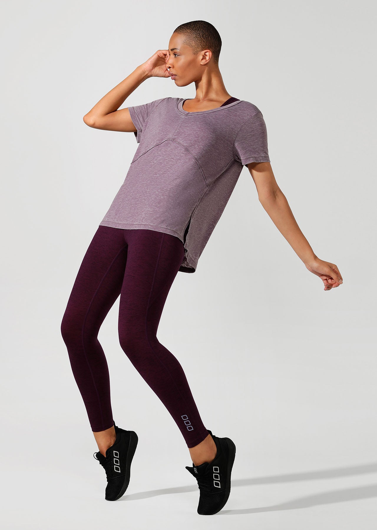 Lorna Jane Easy Wear Tee - Pinot