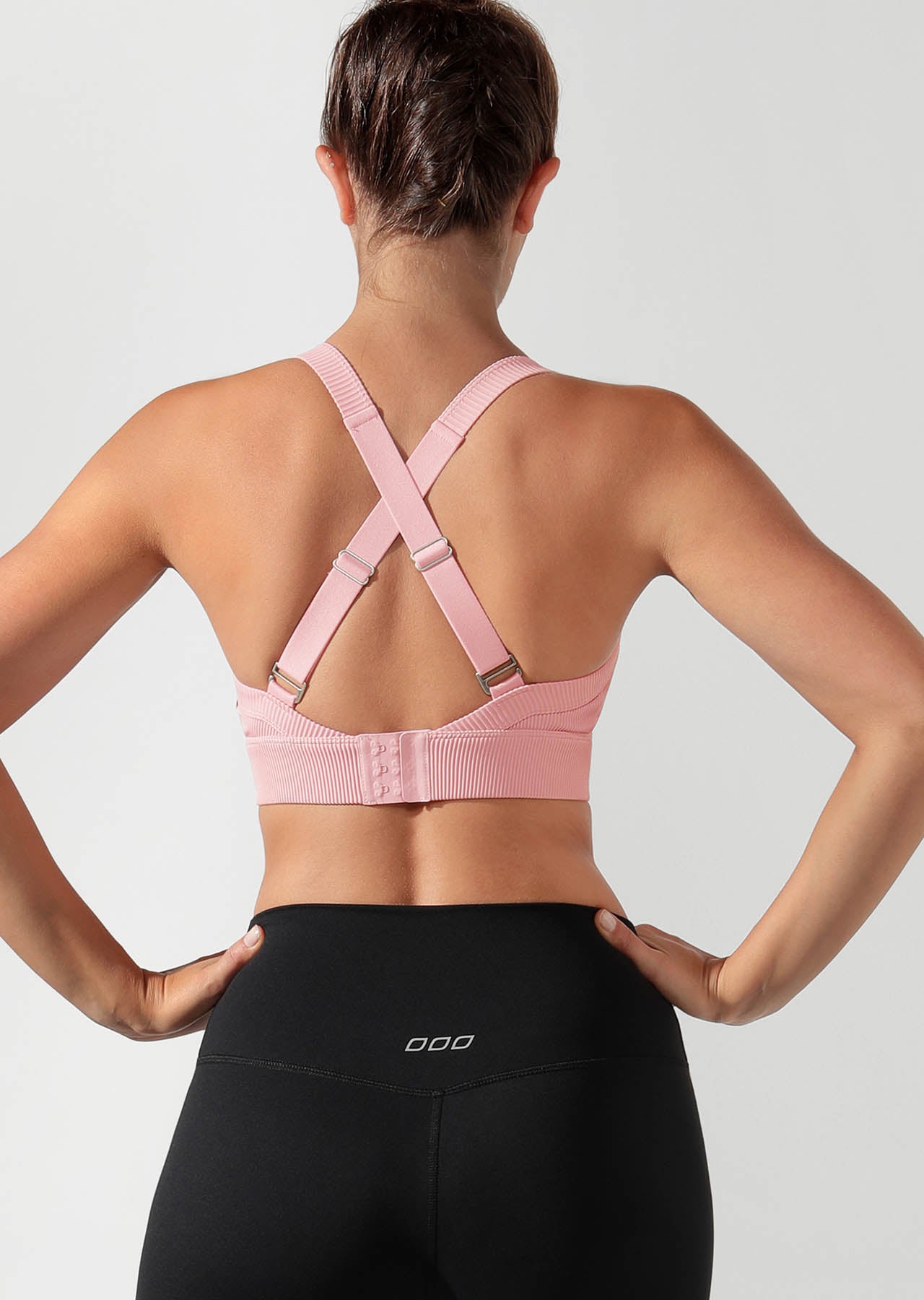 Lorna Jane Enhance Max Support Sports Bra - Dusty Rose