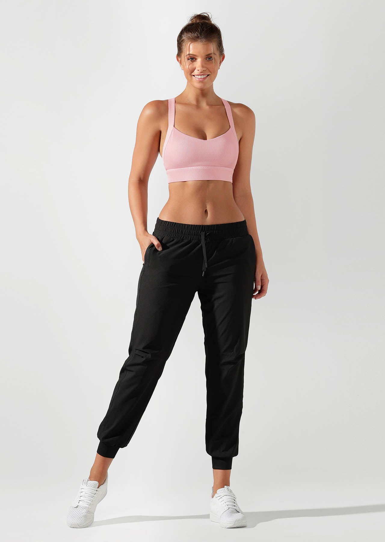 Lorna Jane Enhance Max Support Sports Bra - Dusty Rose