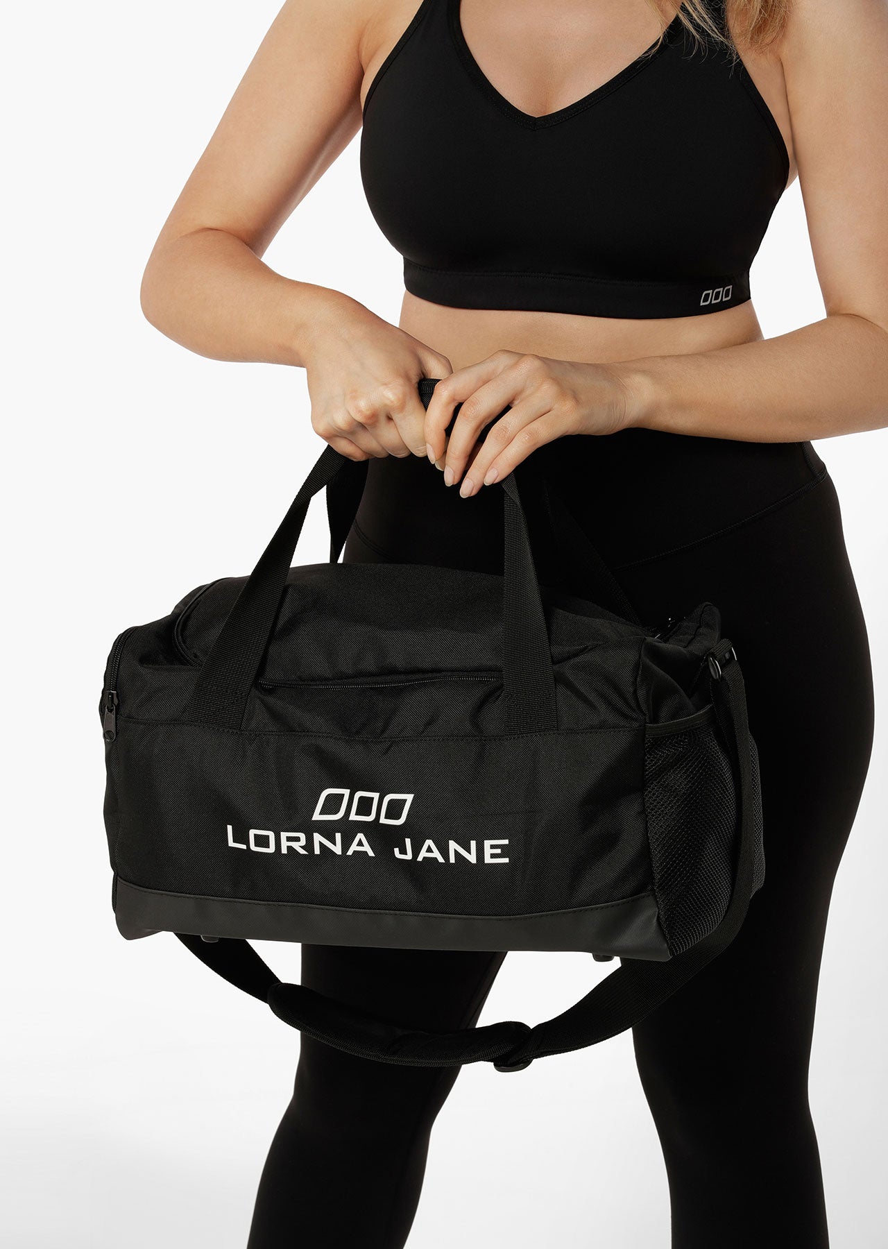 Lorna Jane Essential Gym Bag - Black