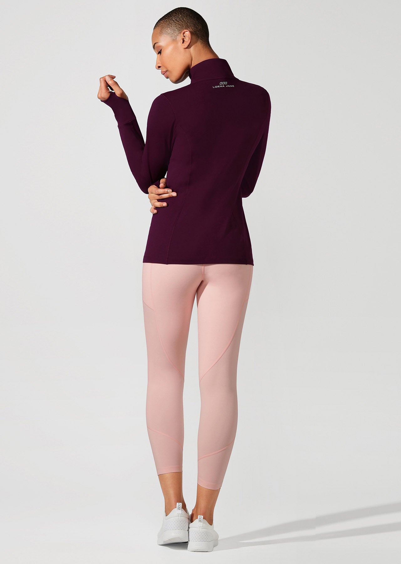 Lorna Jane Everyday Excel Workout Jacket - Pinot