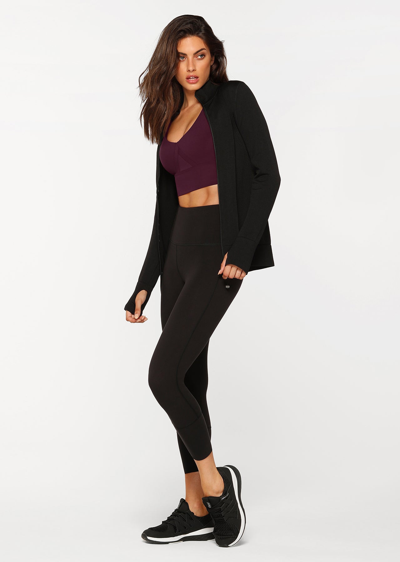 Lorna Jane Extraordinary Core Ankle Biter Tight - Black