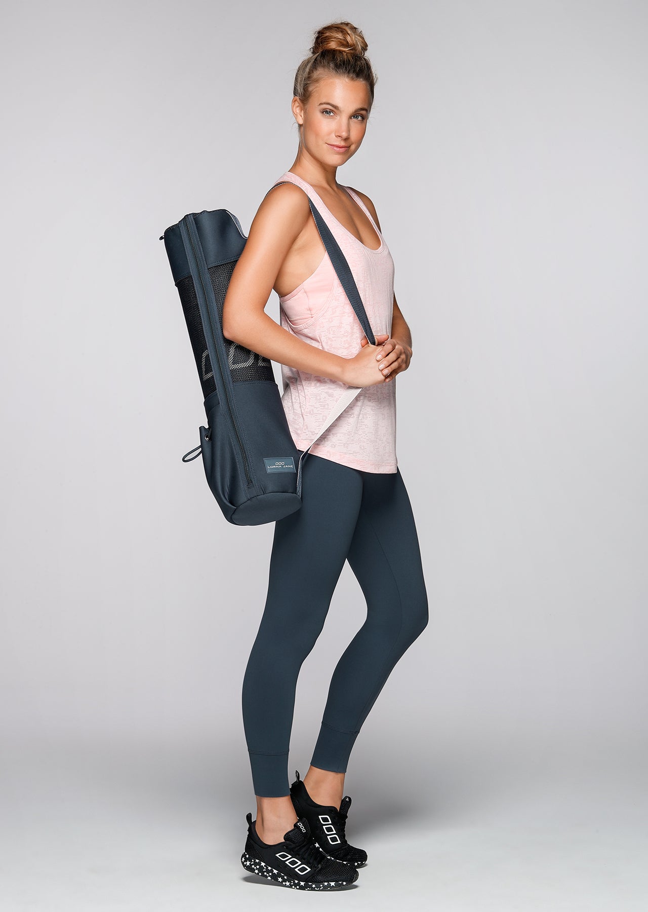 Lorna Jane Favourite Yoga Bag - Canyon / Whisper Pink