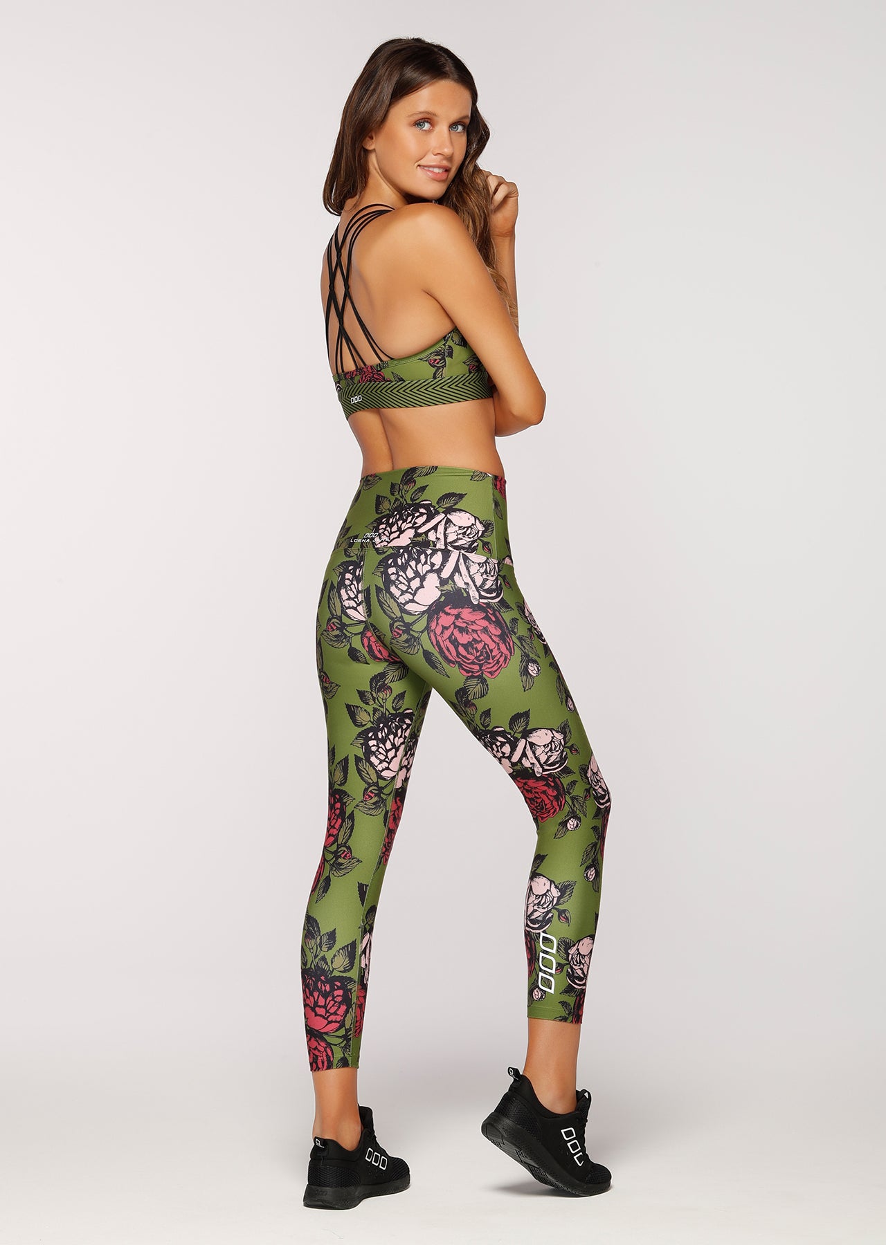 Lorna Jane Femme Power A/B Tight - Femme Power Print