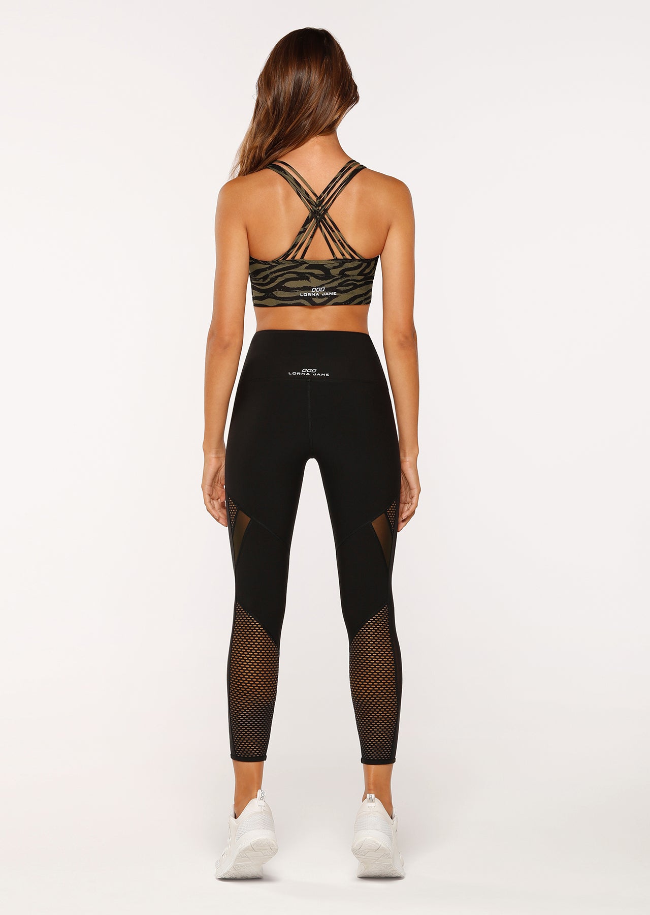 Lorna Jane Fierce Booty Support A/B Tight - Black