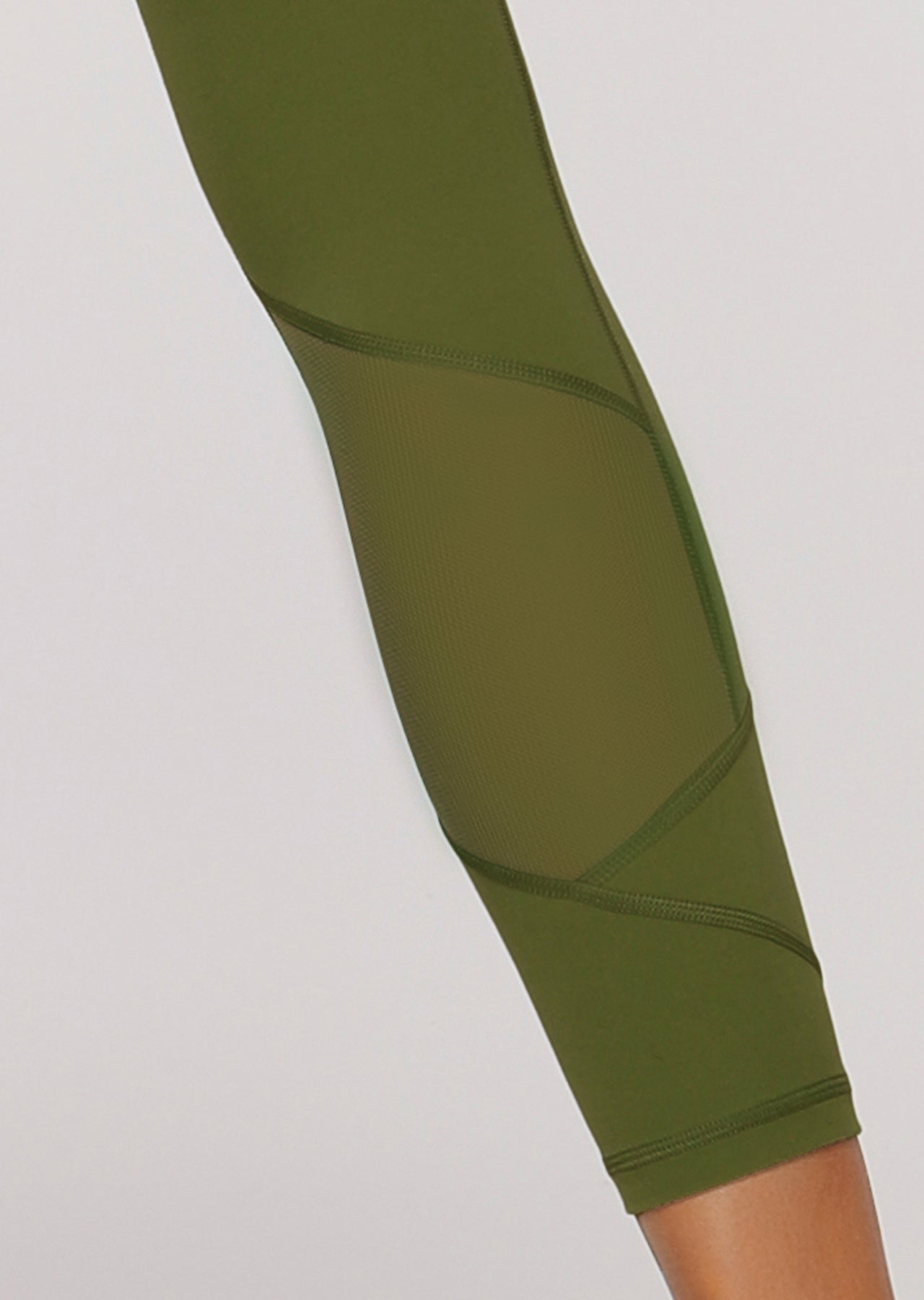 Lorna Jane Fleur Core Ankle Biter Tight - Super Green