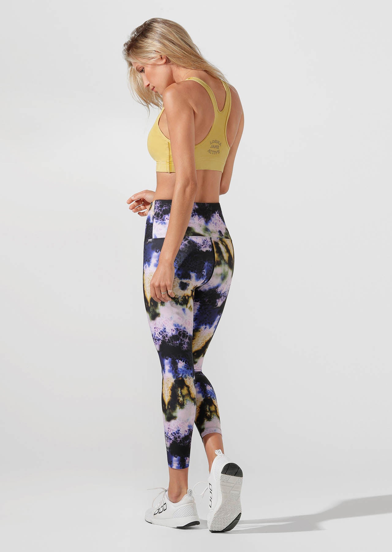 Lorna Jane Flex Sports Bra - Acid Yellow