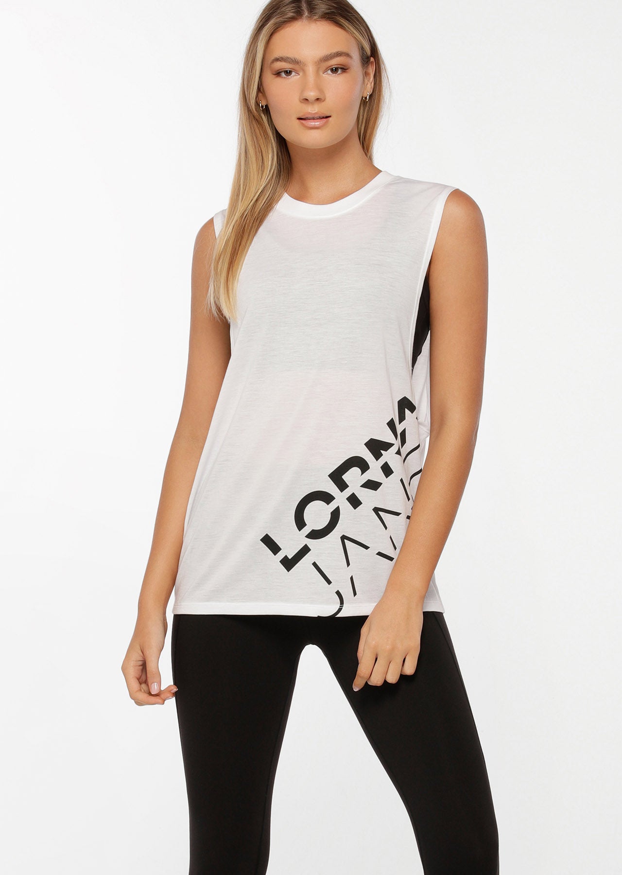 Lorna Jane Fly Girl Tank - White