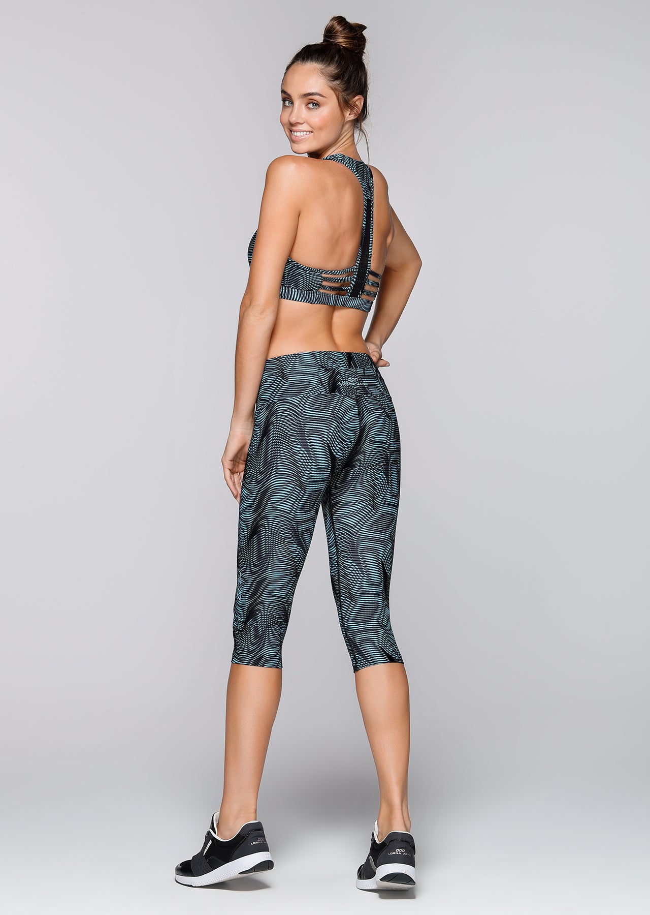 Lorna Jane Focus Sports Bra - Focus Print