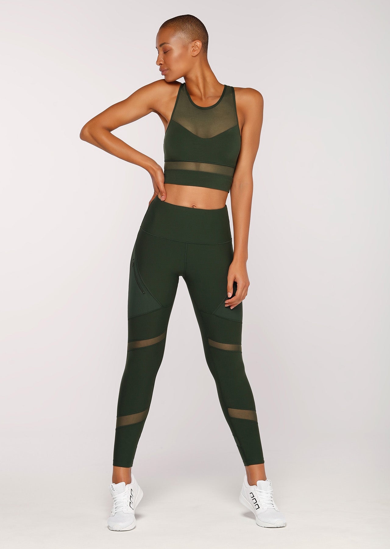 Lorna Jane Formation F/L Tight - Fig Green