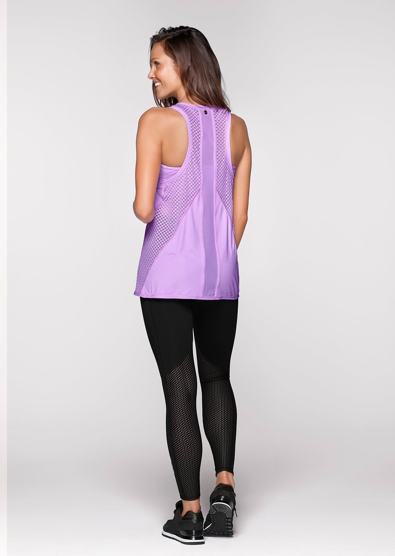 Lorna Jane Gemma Excel Tank - Soft Lilac