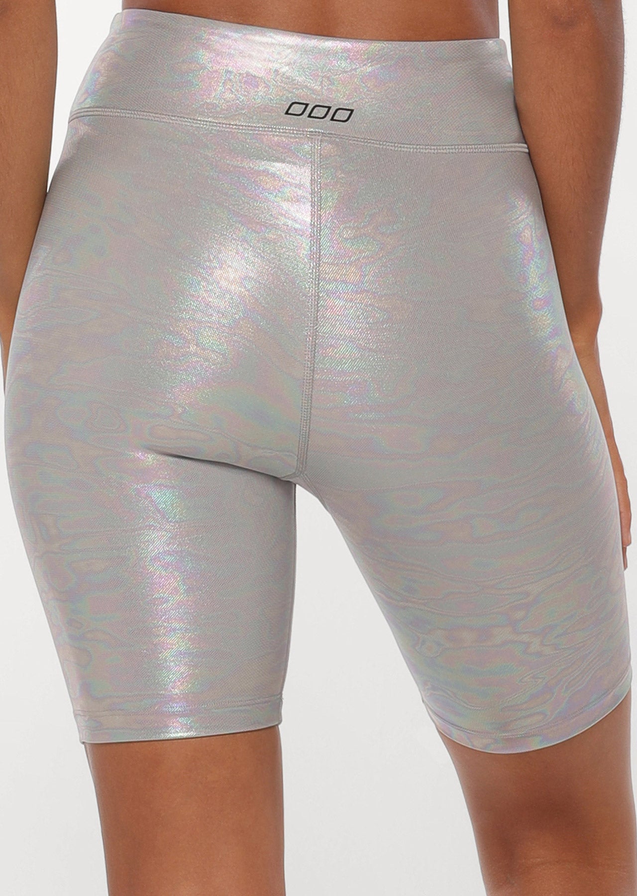 Lorna Jane Gloss Bike Shorts - Nu Grey