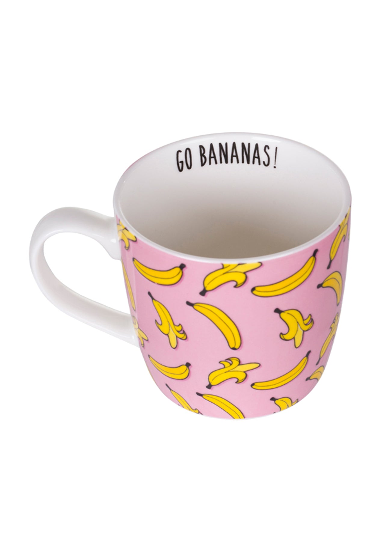 Lorna Jane Go Bananas Mug - Pale Fairy Floss