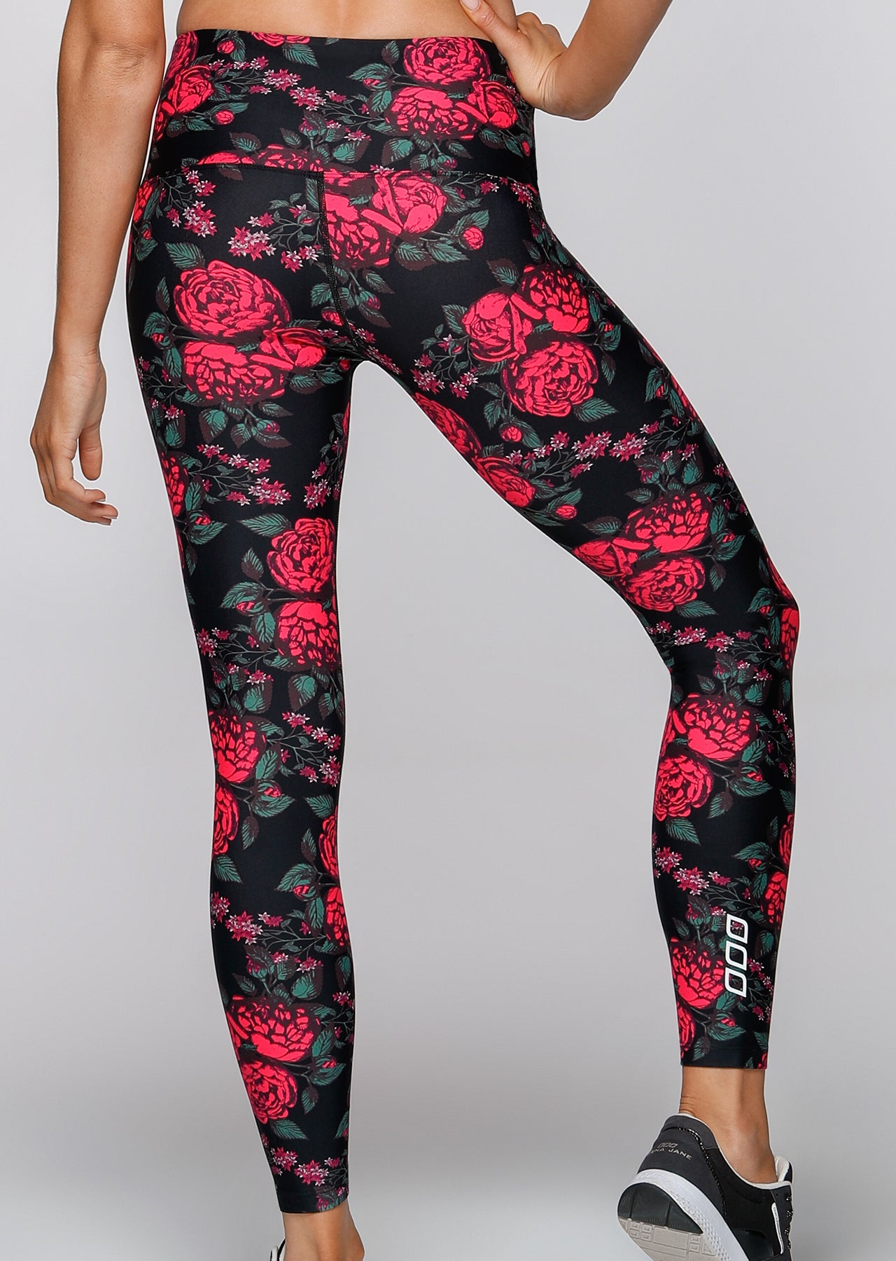 Lorna Jane Gothic Rose F/L Tight - Gothic Rose Print