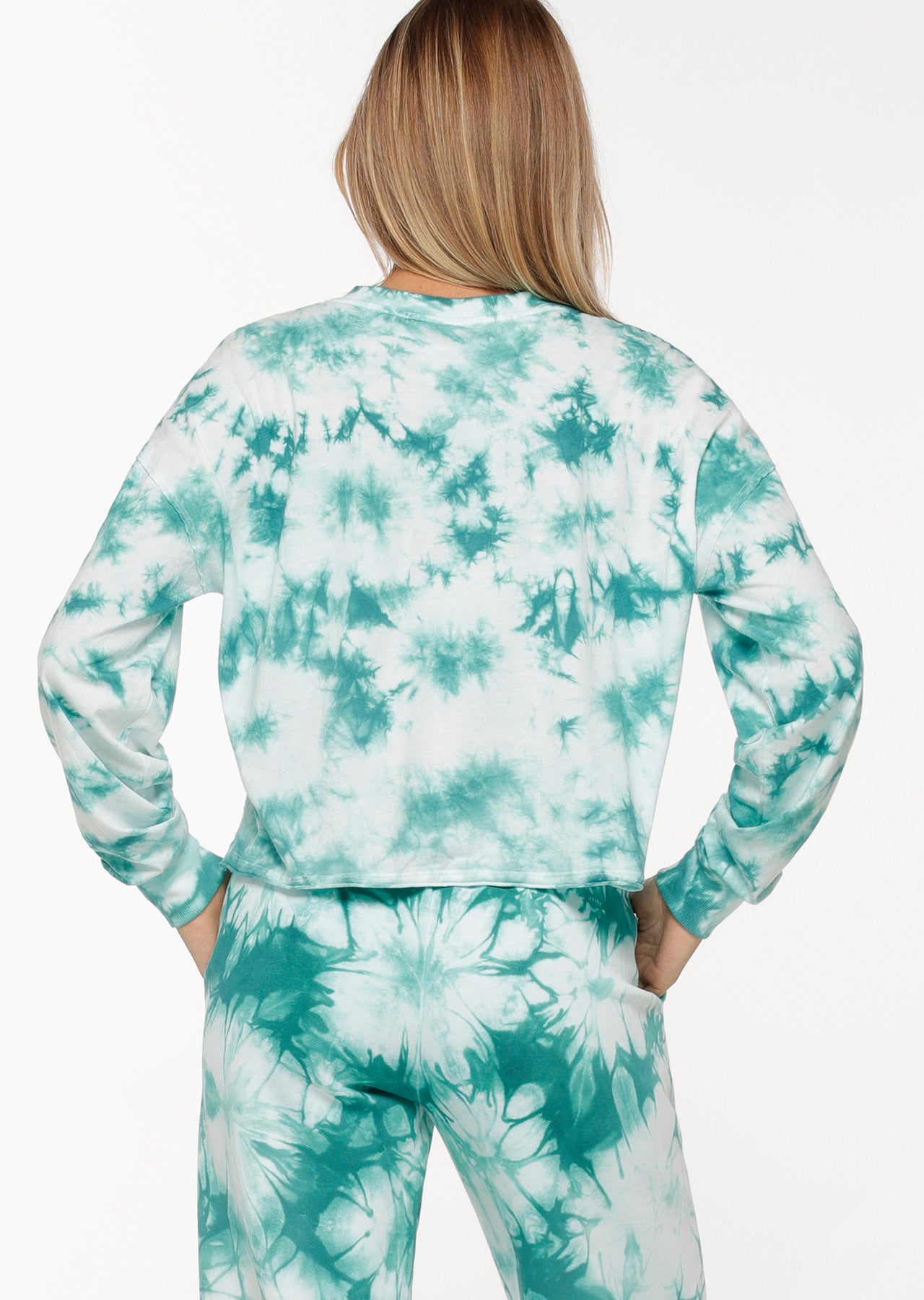 Lorna Jane Grunge Tie Dye Long Sleeve Top - Tie Dye