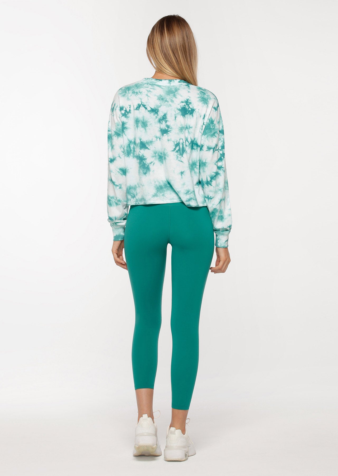 Lorna Jane Grunge Tie Dye Long Sleeve Top - Tie Dye
