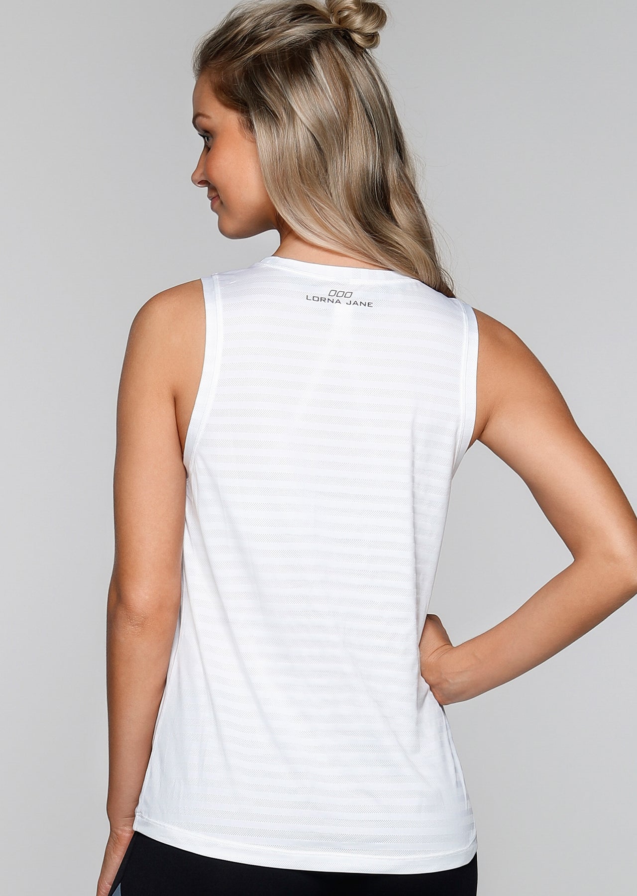 Lorna Jane Half Time Excel Tank - White