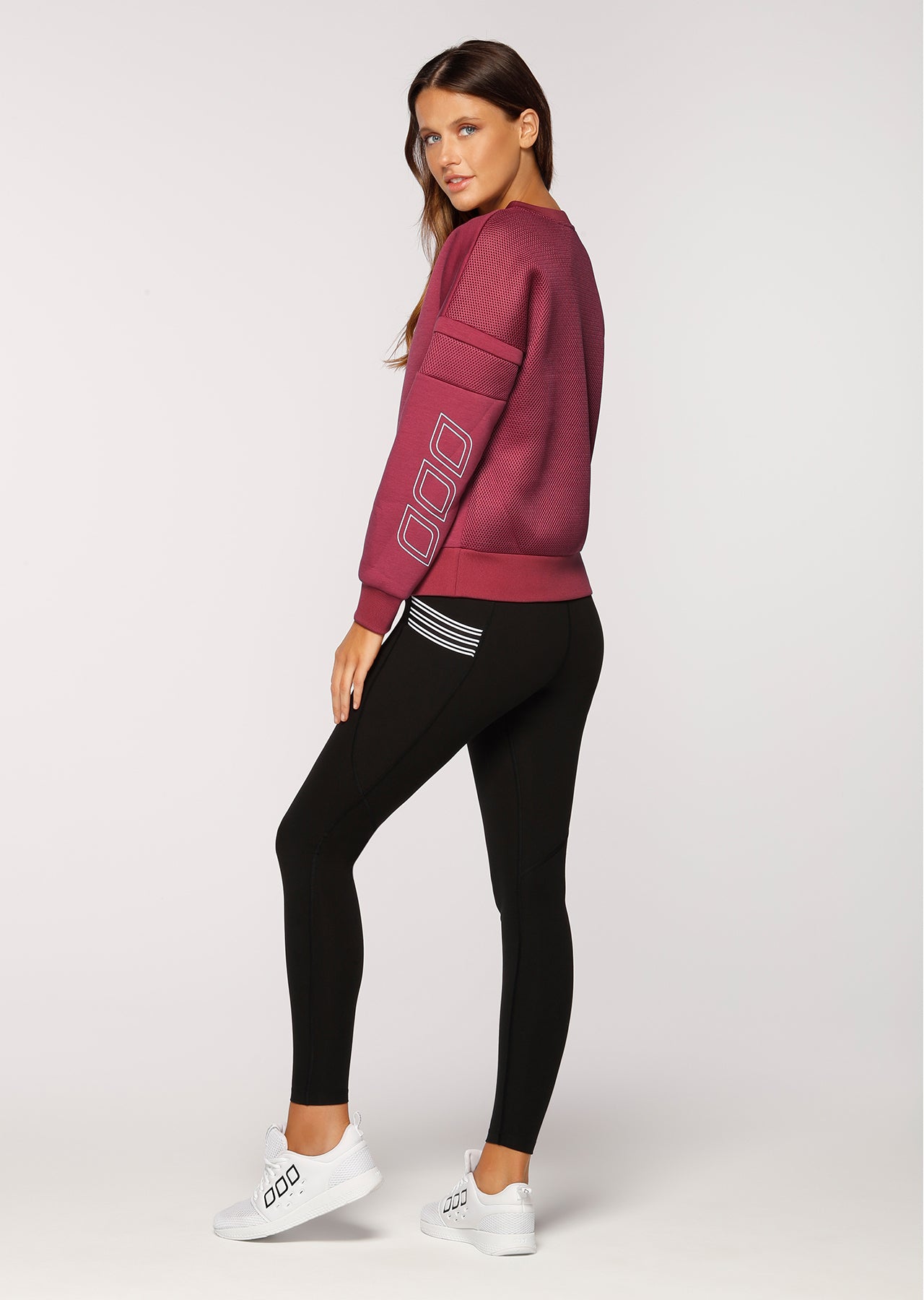 Lorna Jane Hero Sweatshirt - Raspberry Sorbet