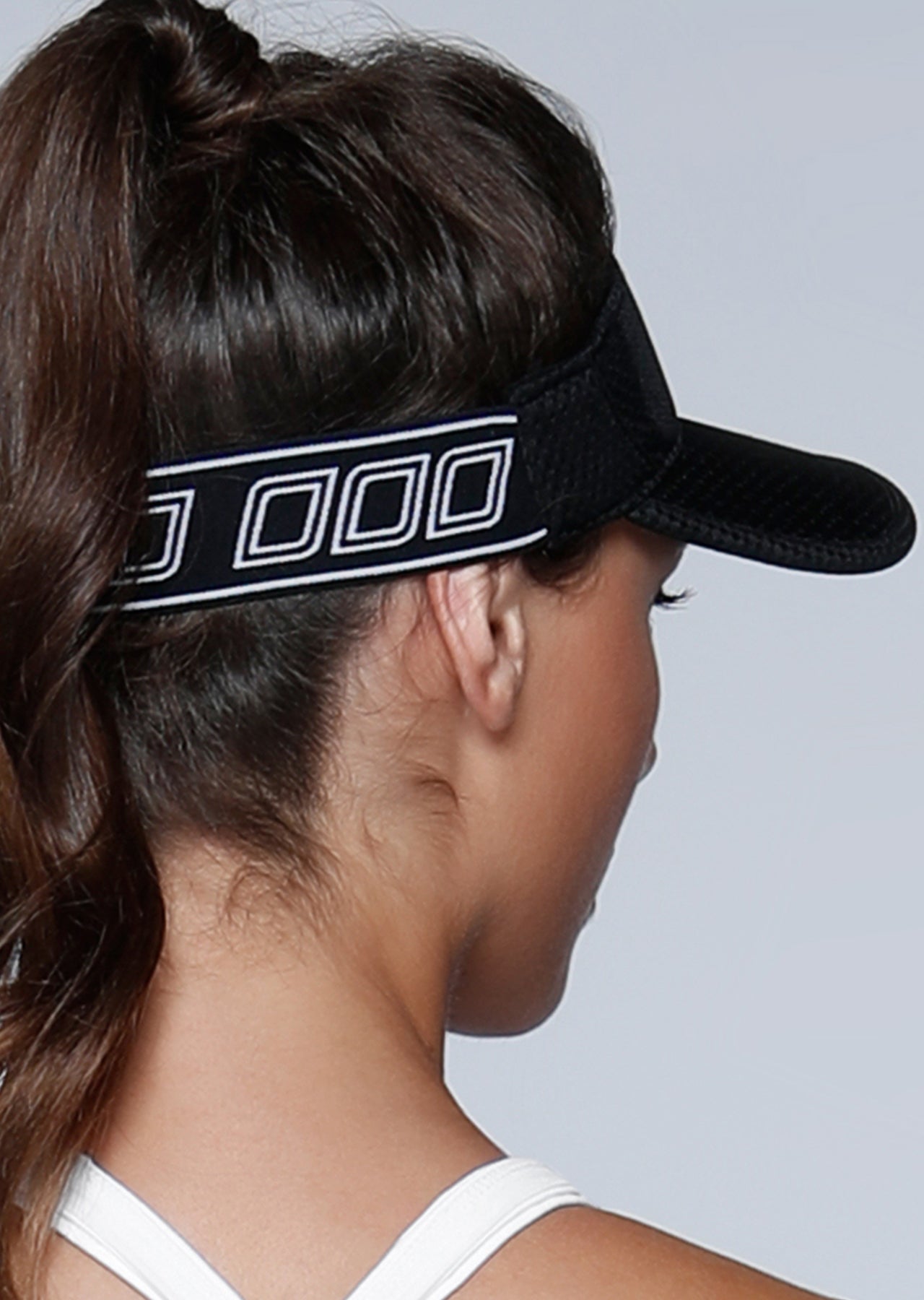 Lorna Jane Iconic LJ Visor - Black