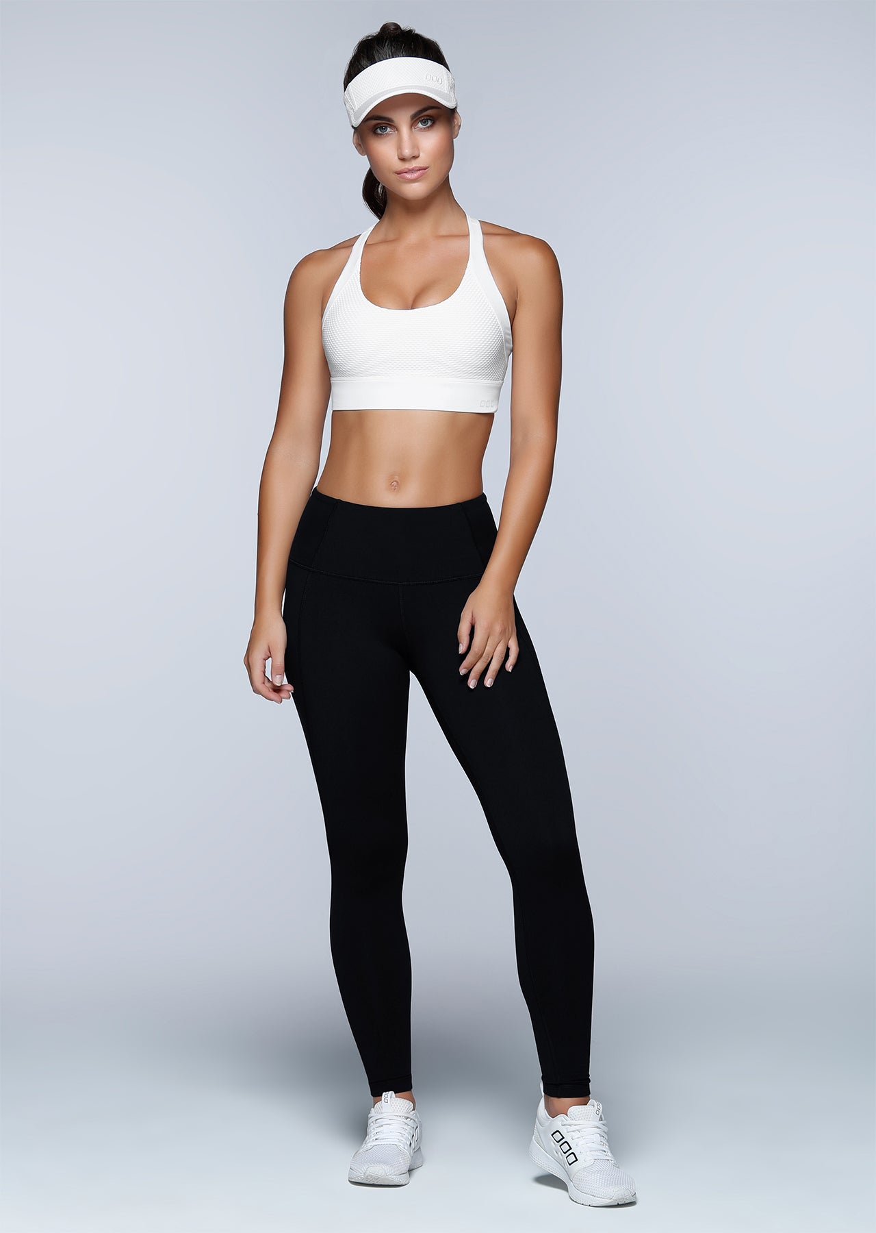 Lorna Jane Iconic LJ Visor - White