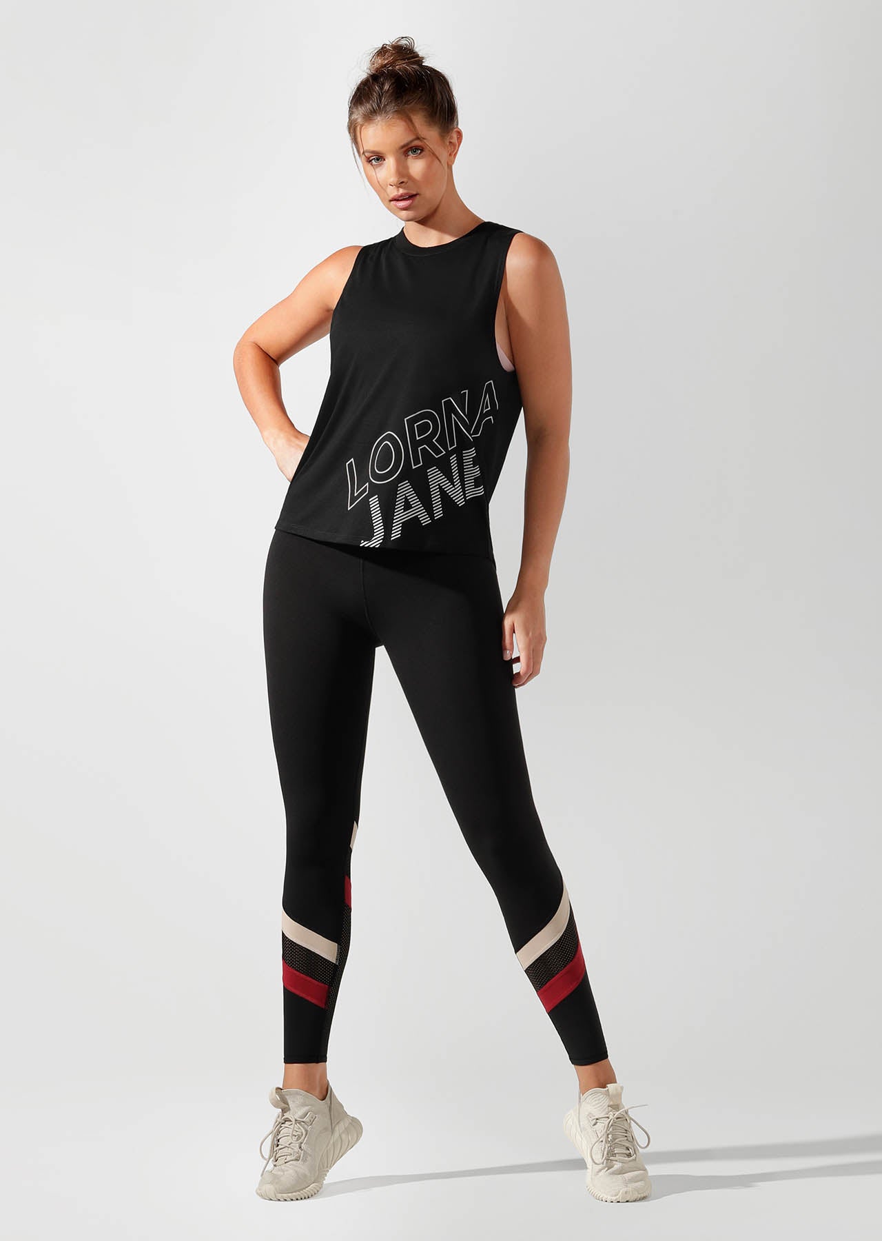 Lorna Jane Iconic Muscle Tank - Black