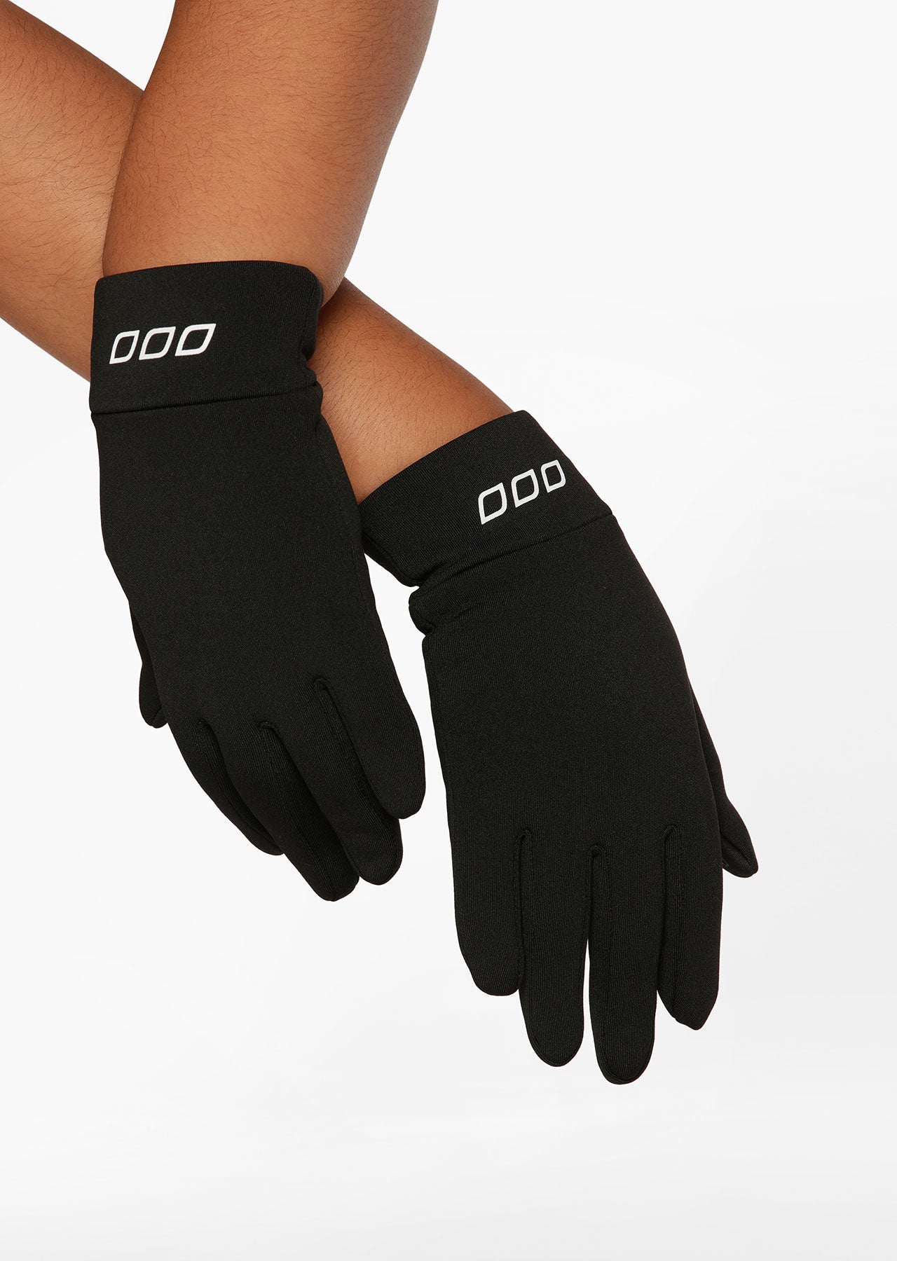 Lorna Jane Thermal Running Gloves - Black