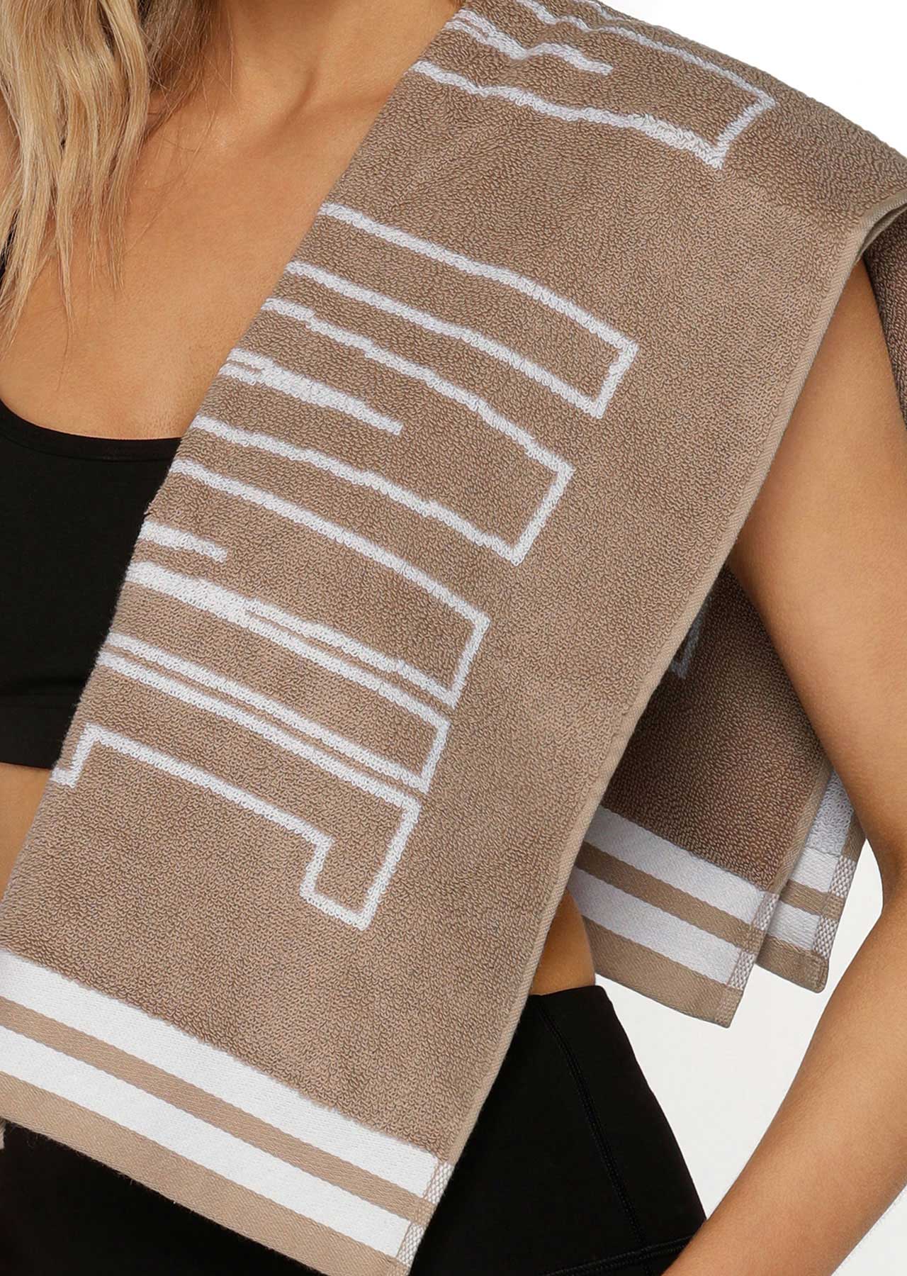 Lorna Jane LJ Sweat Towel - Off White