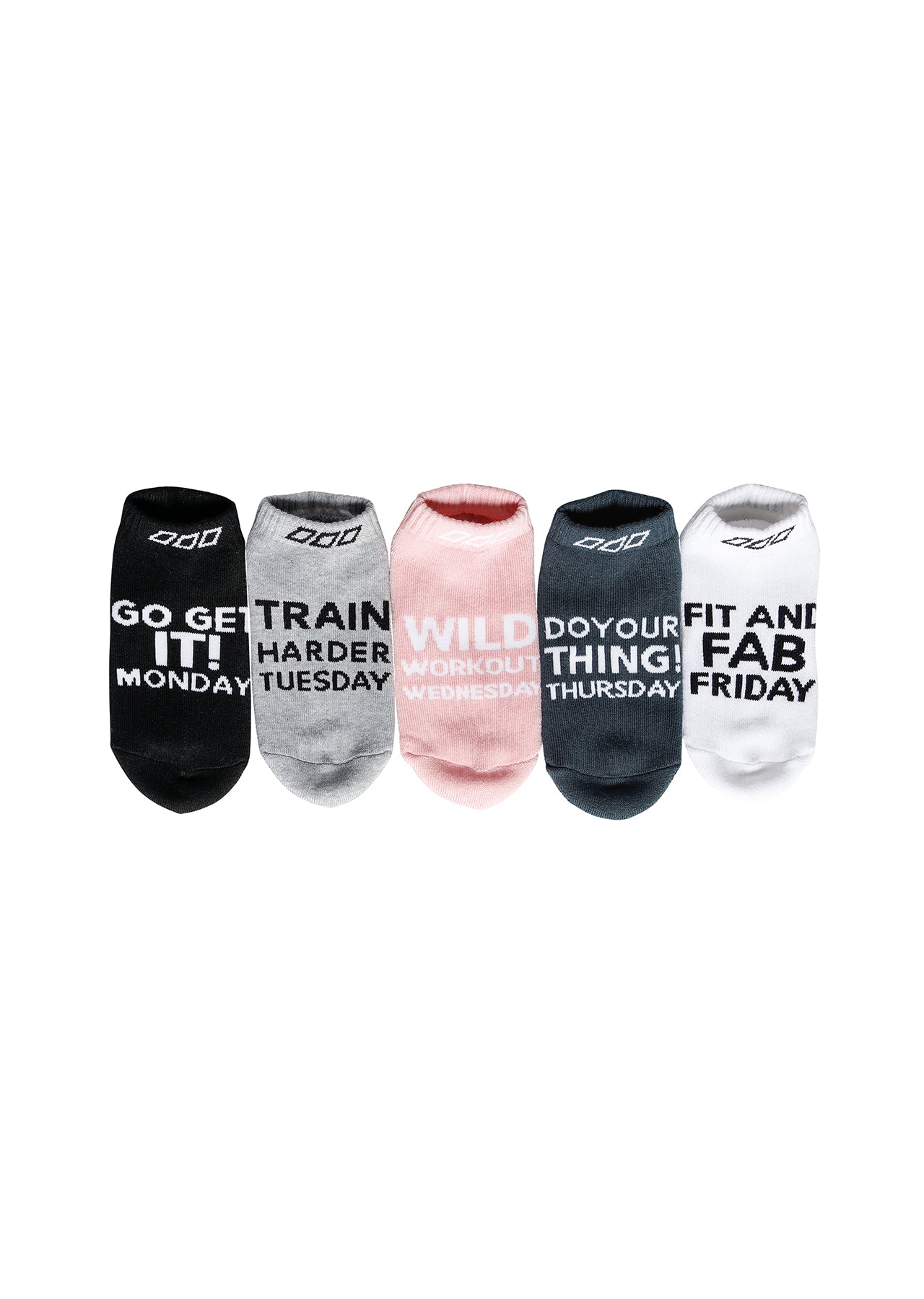 Lorna Jane Inspiring Days Sock Kit - Assorted Colours