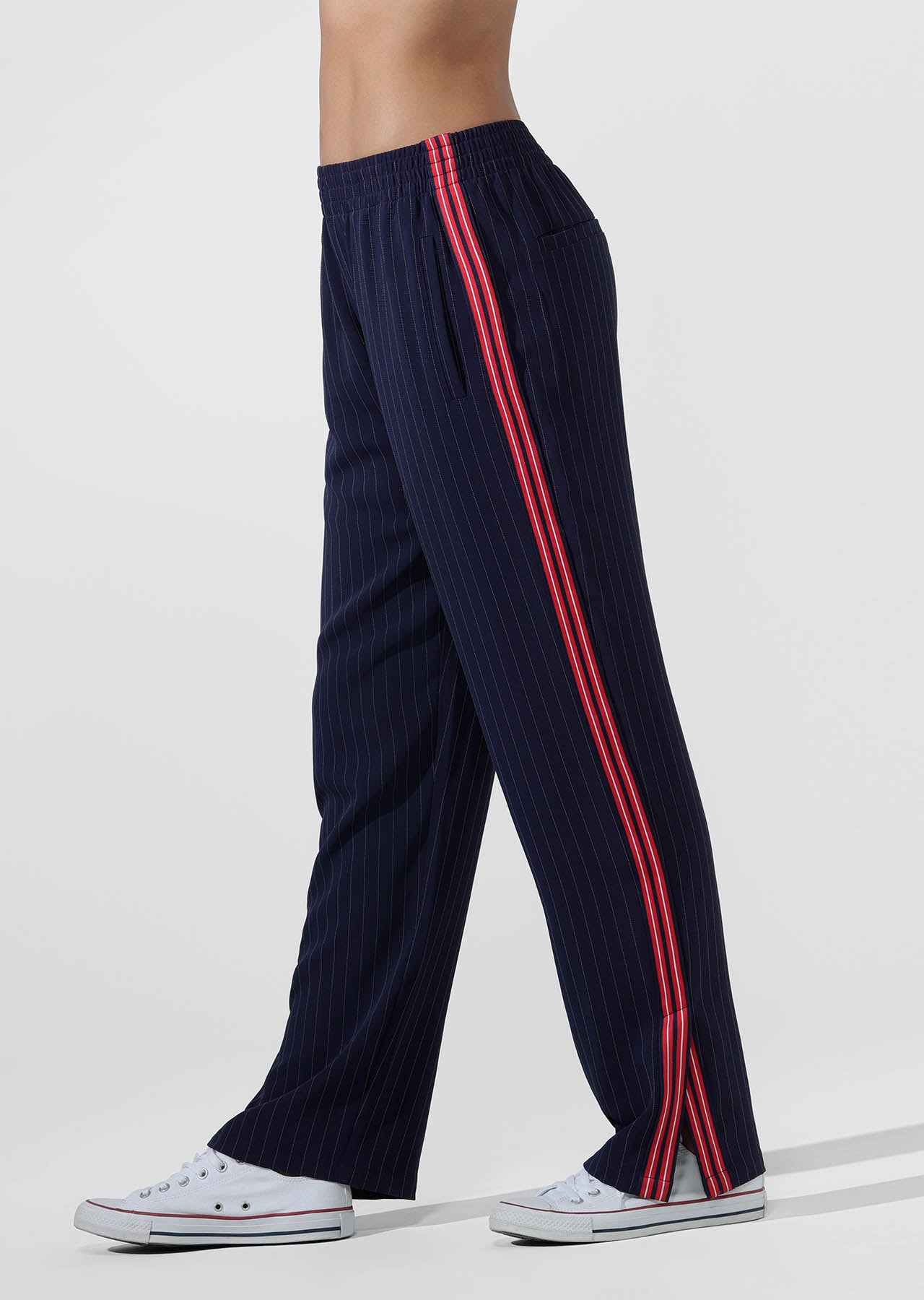 Lorna Jane It Girl Pants - French Navy/White
