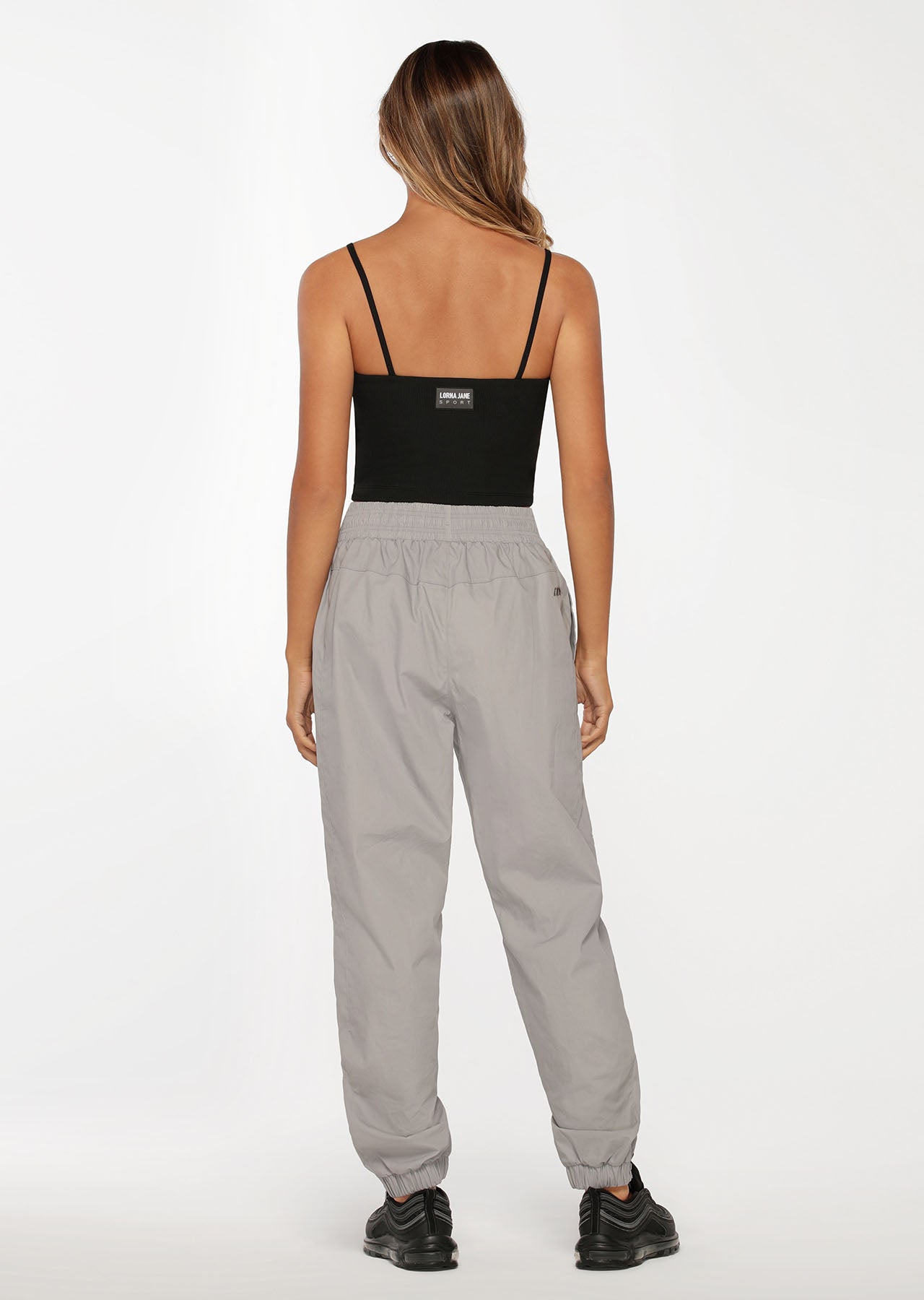 Lorna Jane Kendal Cropped Active Tank - Black