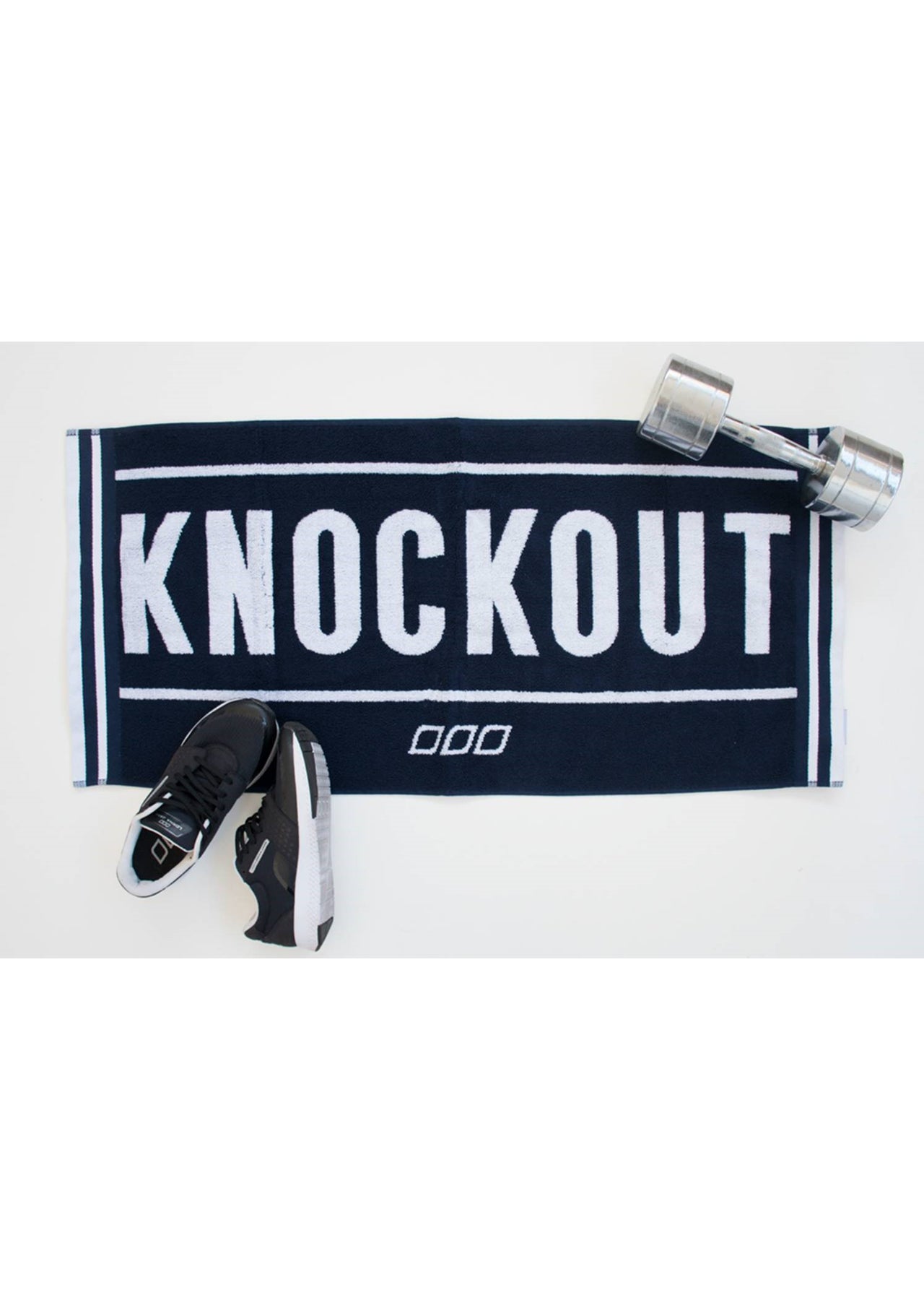 Lorna Jane Knockout Sweat Towel - Ink/White