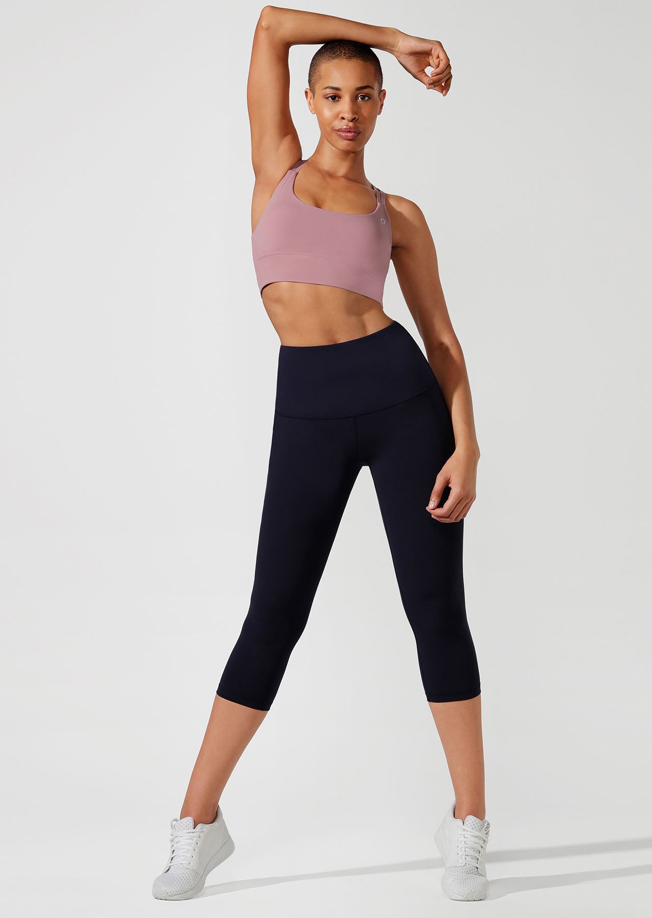 Lorna Jane Lift And Sculpt Sports Bra - Pale Mauve