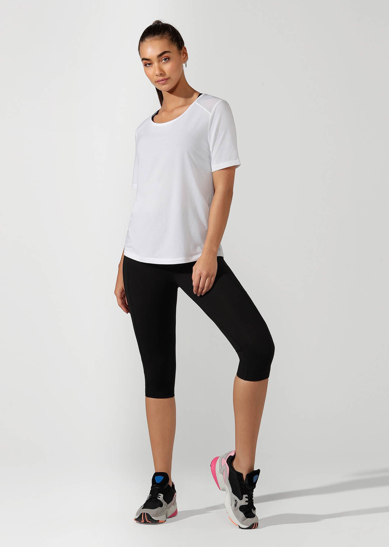 Lorna Jane Lightweight Tech Active Tee - White