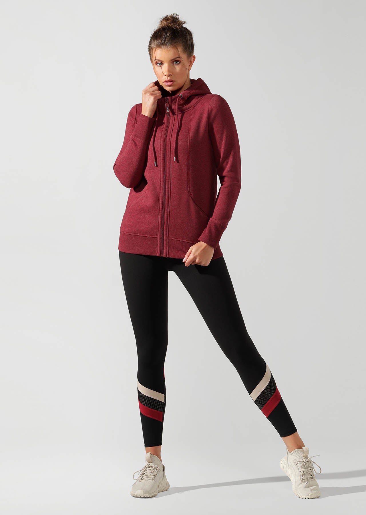 Lorna Jane LJ Active Hoodie - Cherry Marl