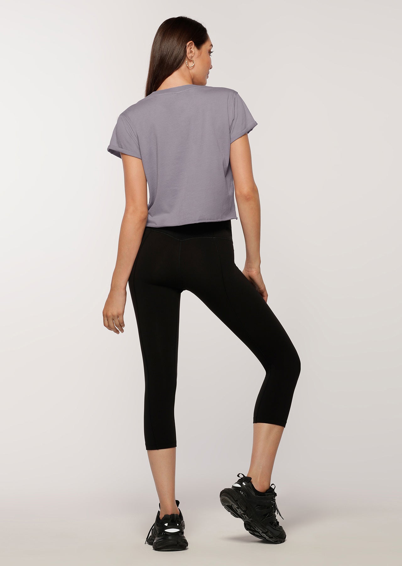 Lorna Jane LJ Heritage Tee - Soft Mauve