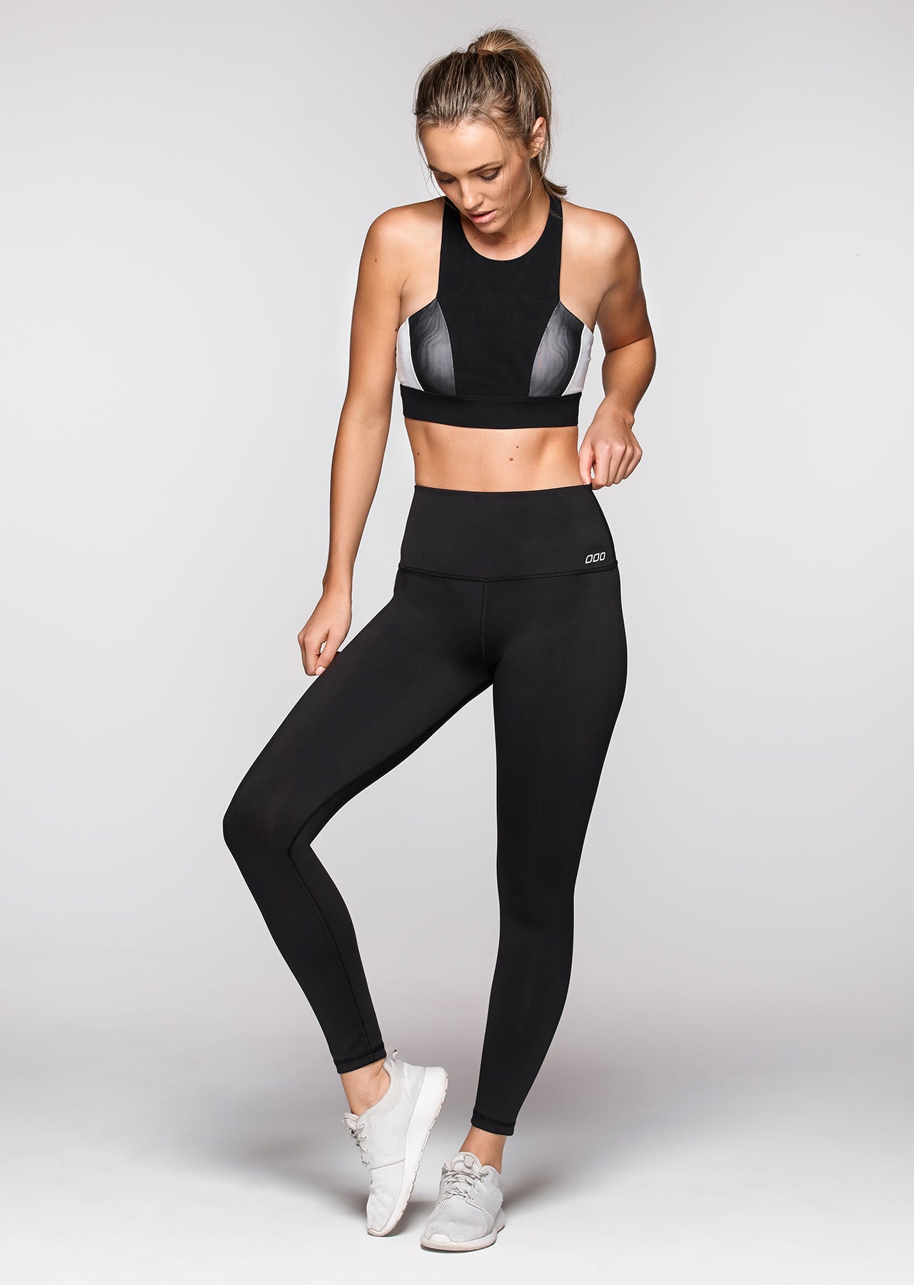 Lorna Jane LJ Luxury F/L Tight - Black