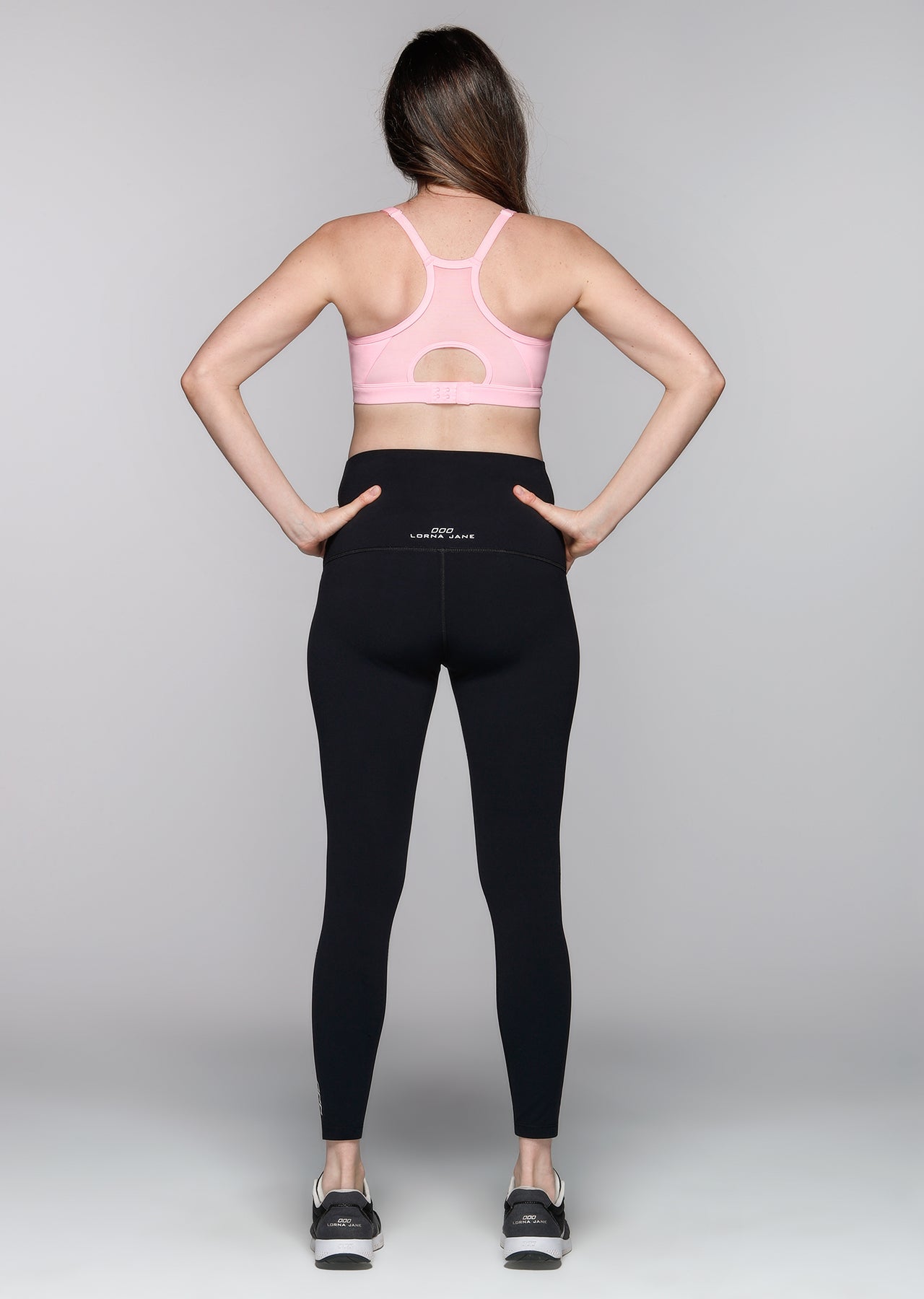 Lorna Jane LJ Maternity F/L Tight - Black