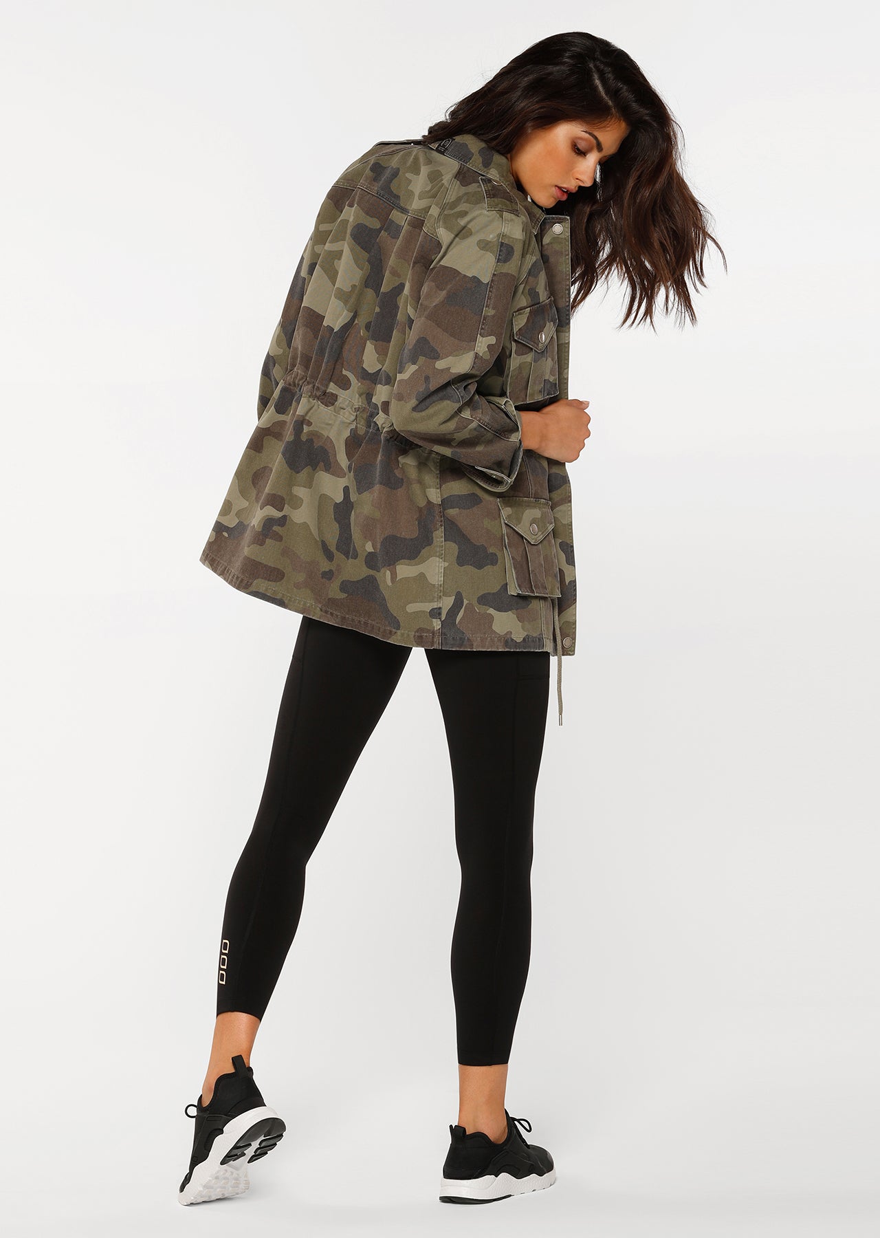 Lorna Jane LJ Utility Jacket - Camo Print