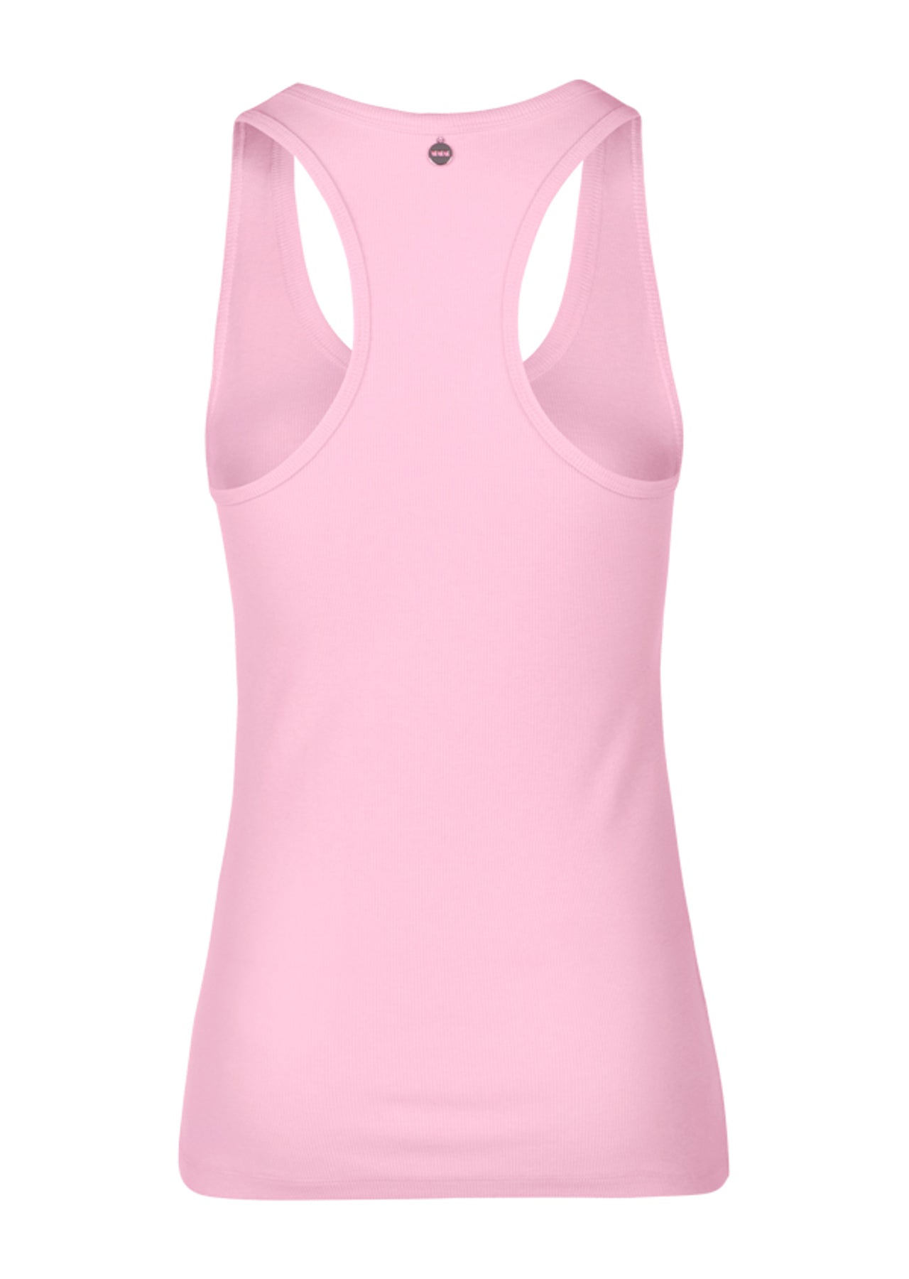 Lorna Jane Longer Line String Tank - Pale Fairy Floss Marl