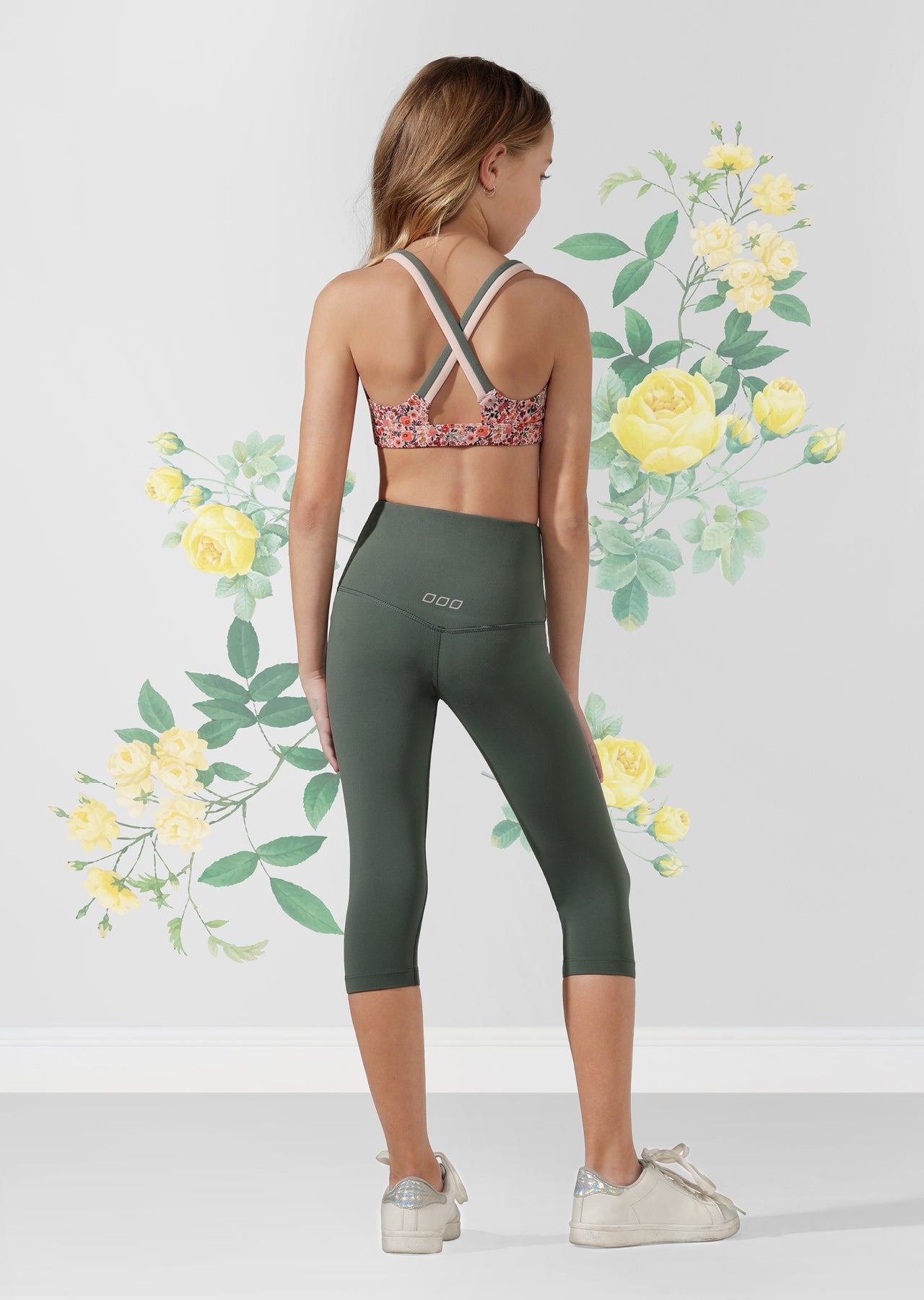 Lorna Jane Lotus 3/4 Tight - Military