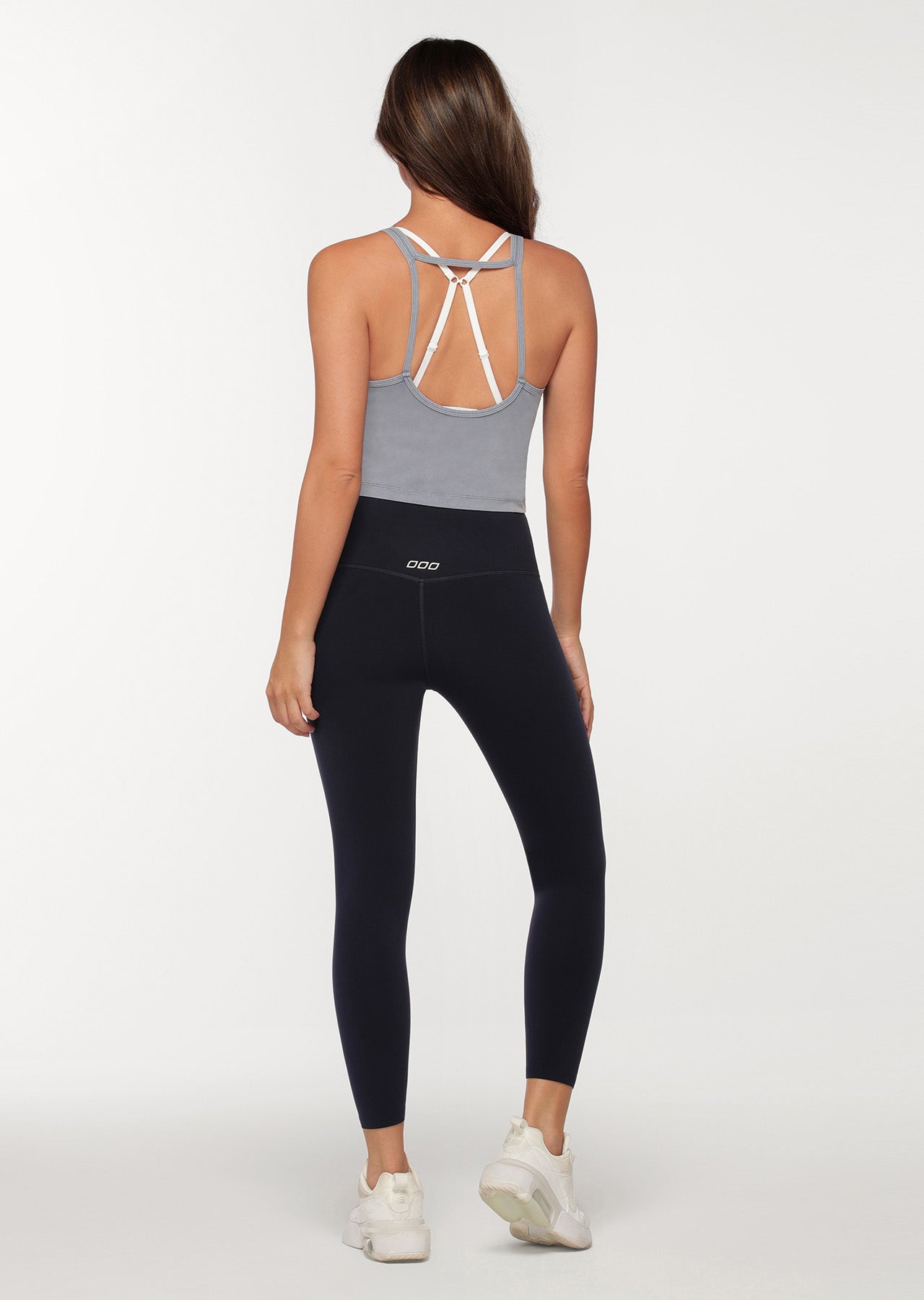 Lorna Jane Lotus Ankle Biter Leggings - French Navy