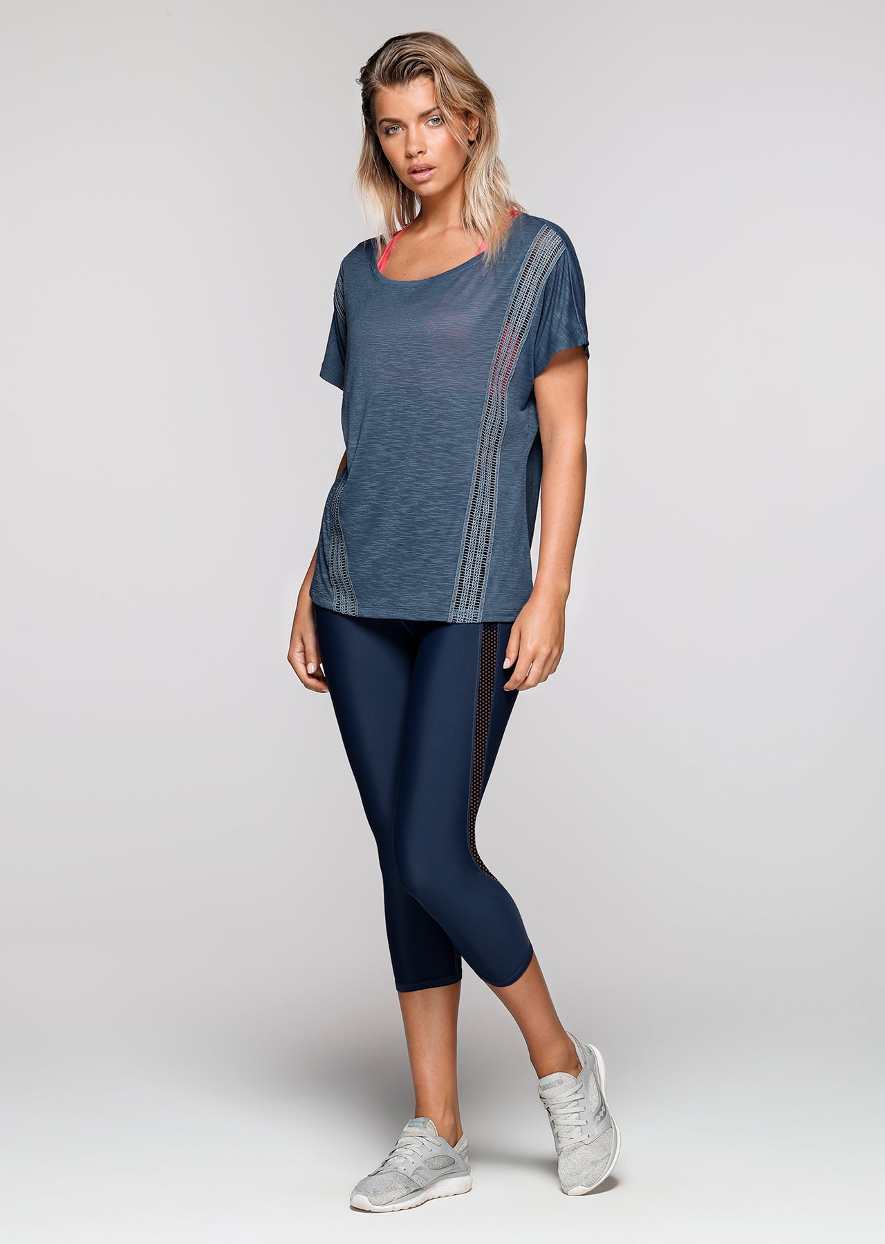 Lorna Jane Lucid T-Shirt - Misty Blue