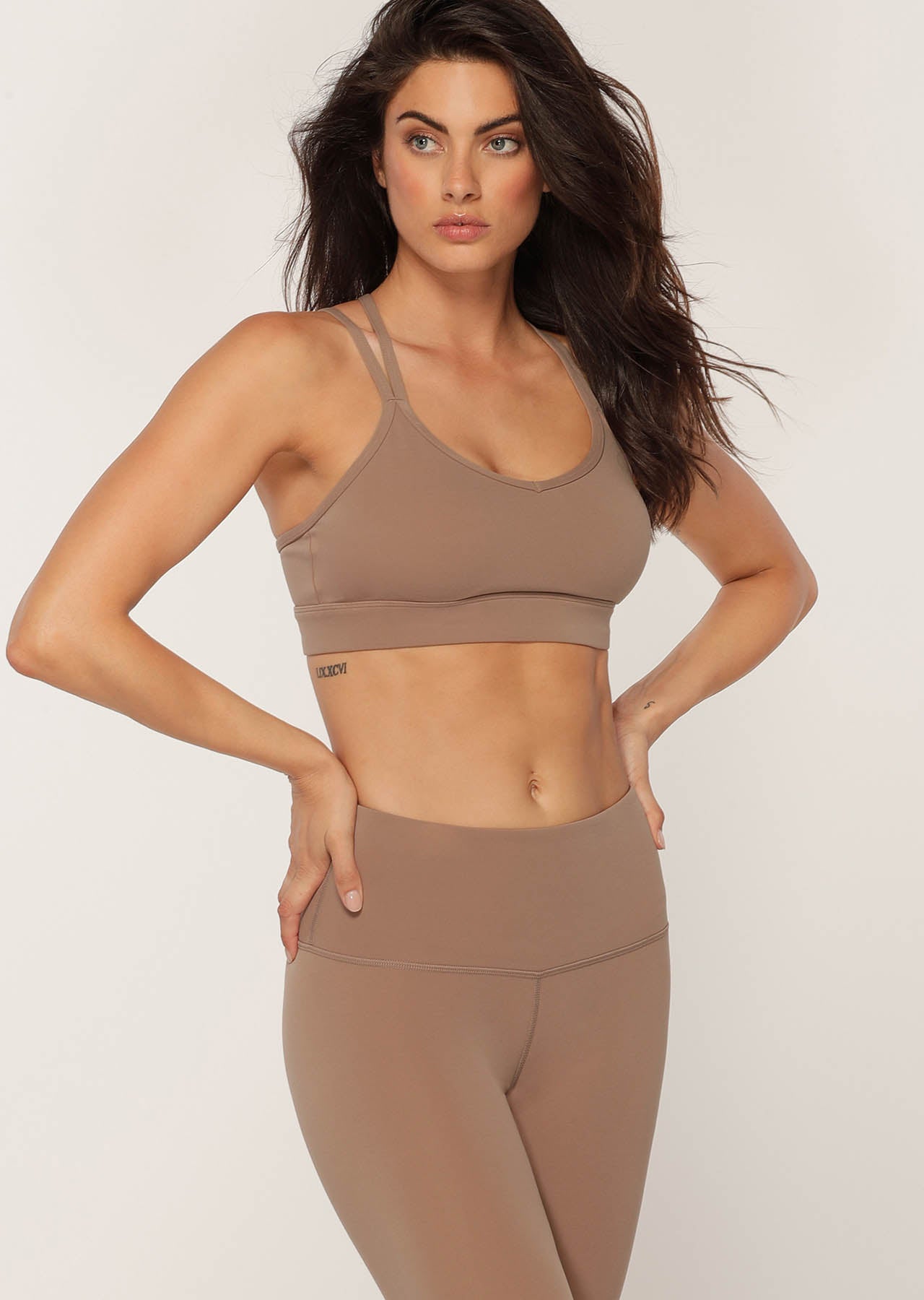Lorna Jane Lunar Sports Bra - Bone