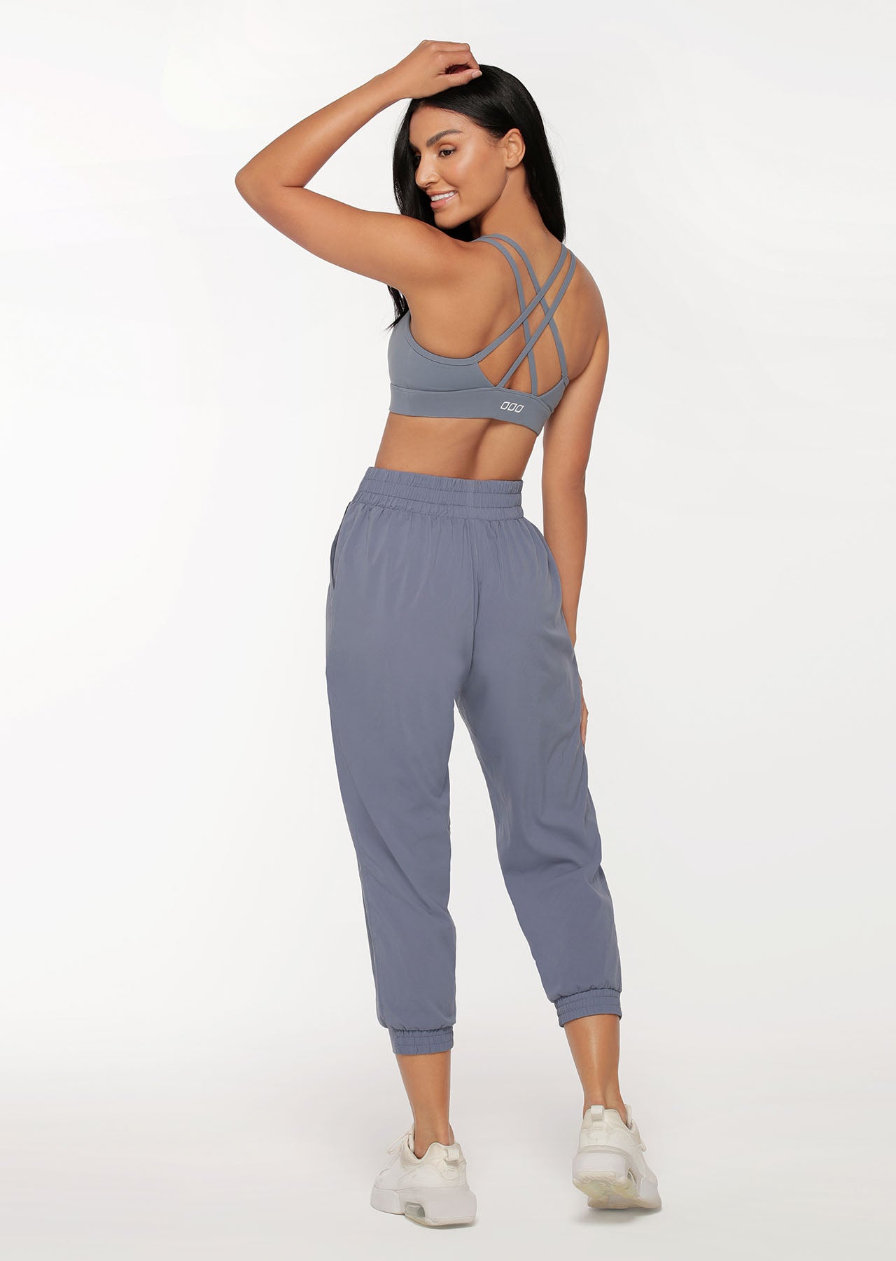 Lorna Jane Lunar Sports Bra - Powder Grey