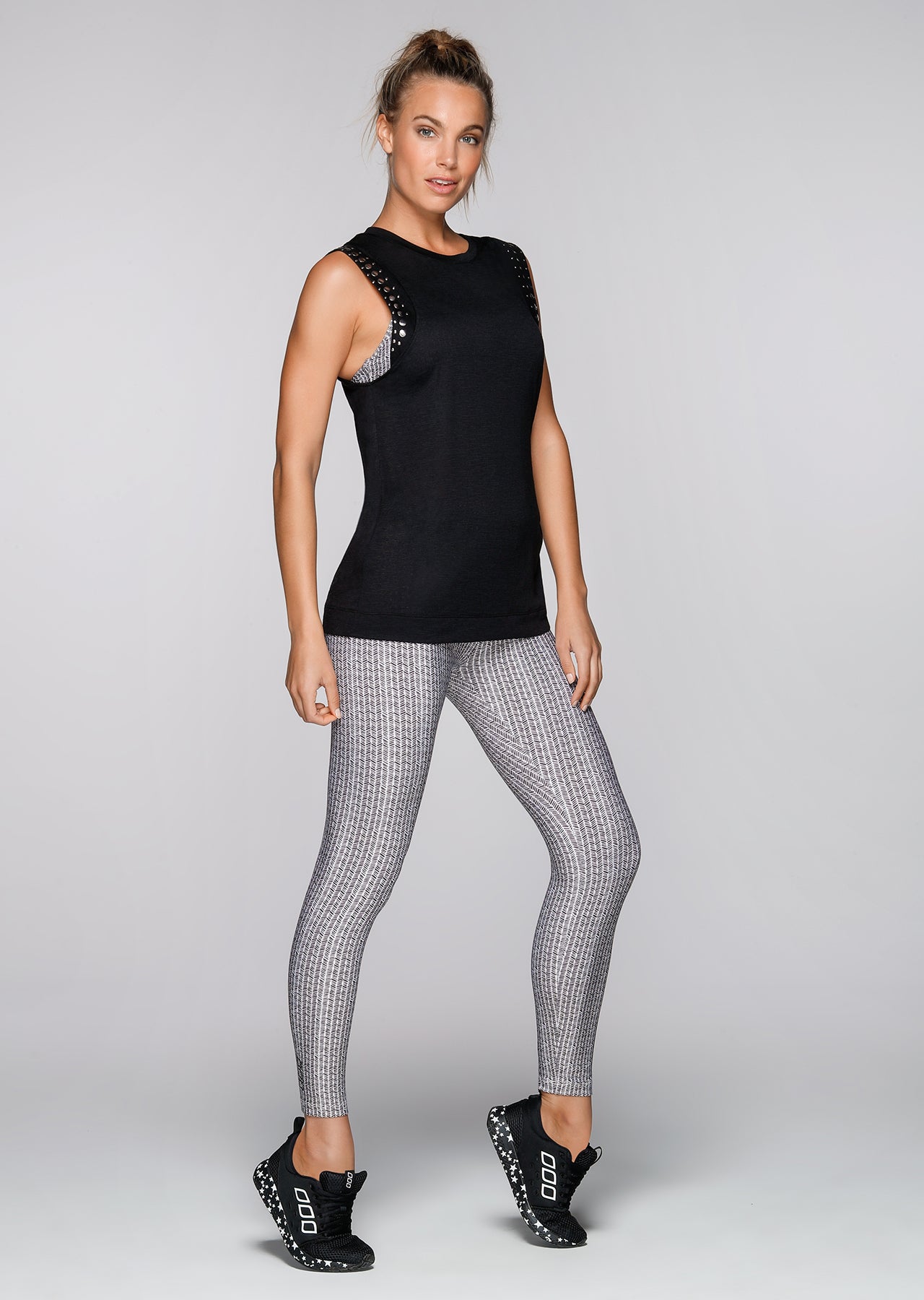 Lorna Jane Luster Tank - Black